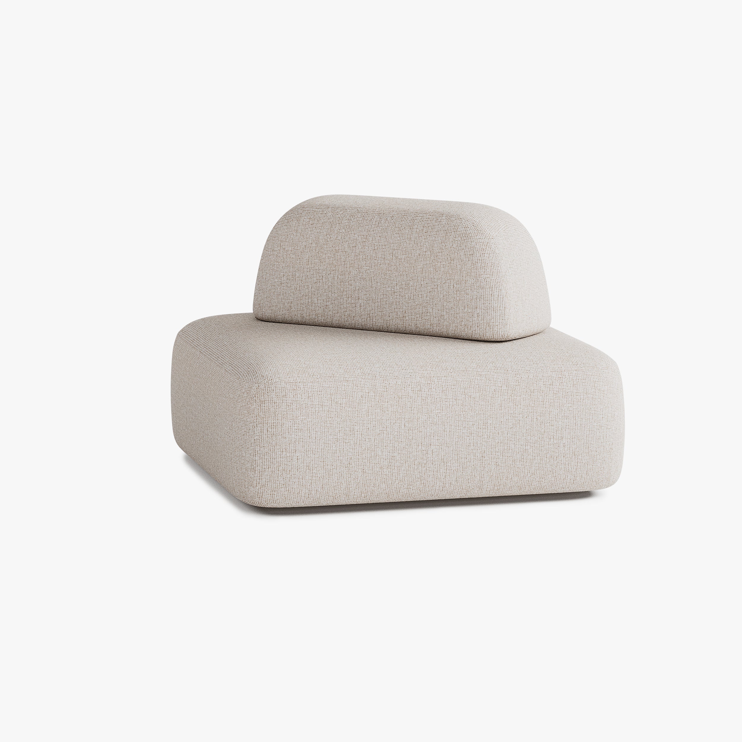 Sofa Dan, Zusammenstellung D1, 1 Platz, Bezug S12