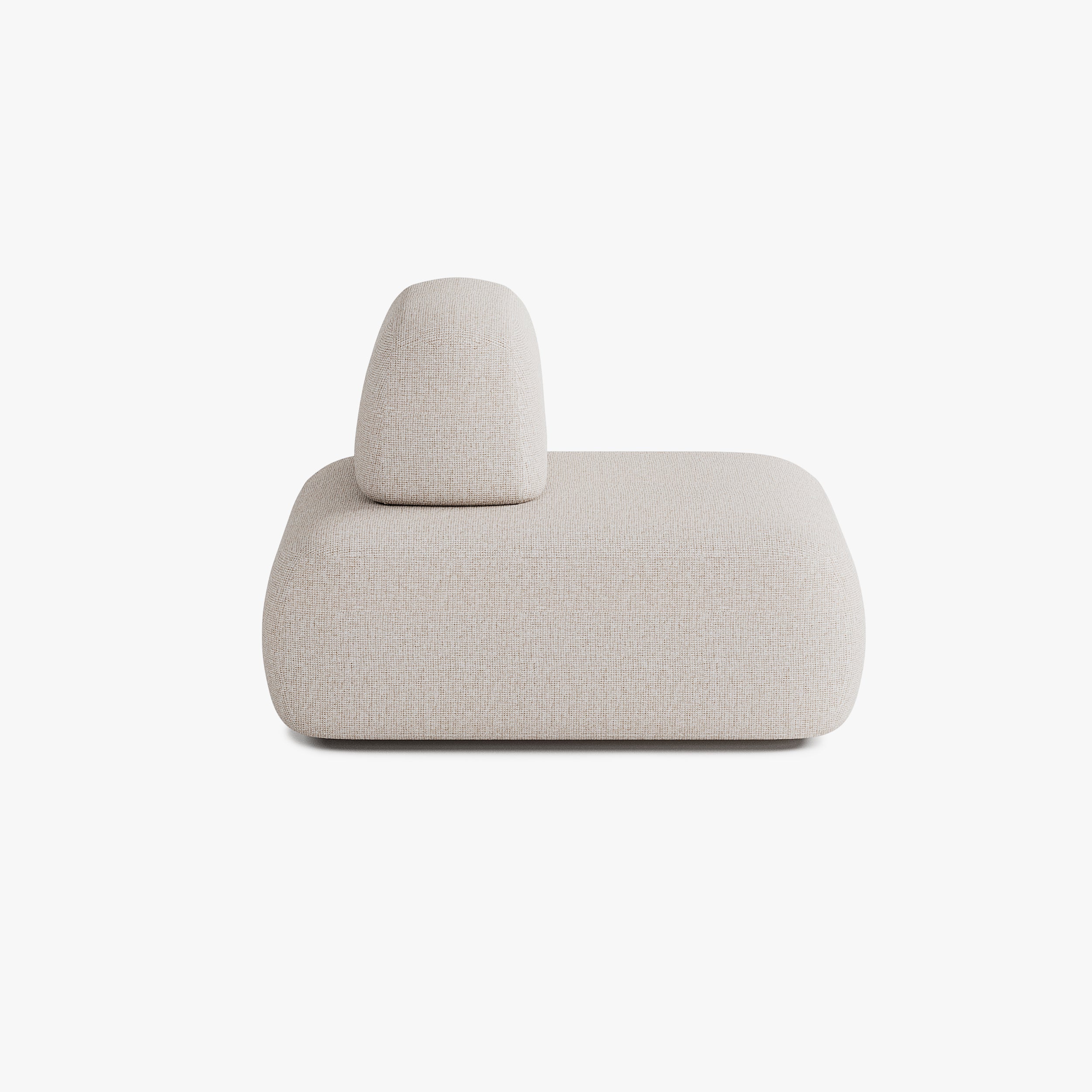 Sofa Dan, Zusammenstellung D1, 1 Platz, Bezug S12