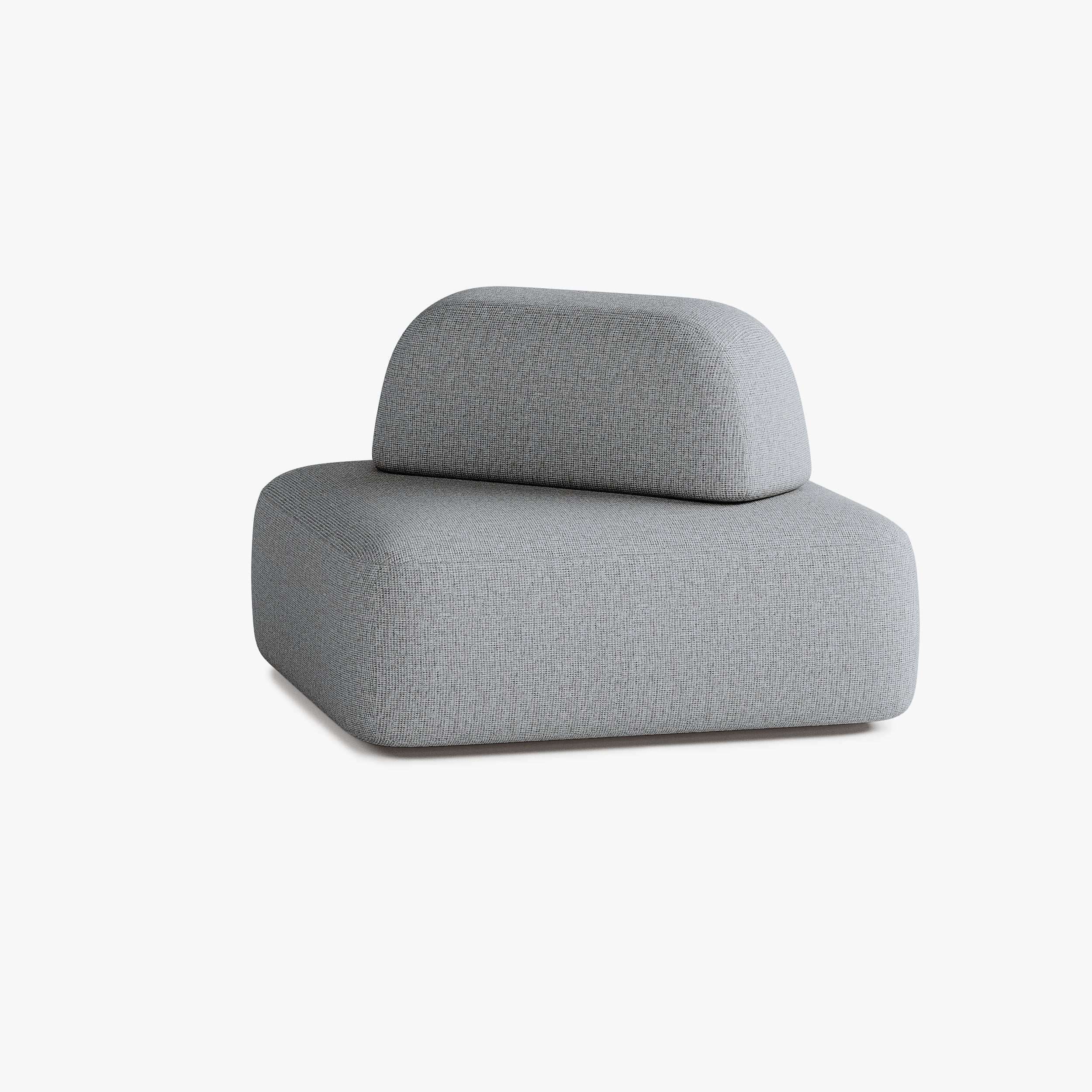 Divano Dan, Composizione D1, 1 Posto, Rivestimento S13