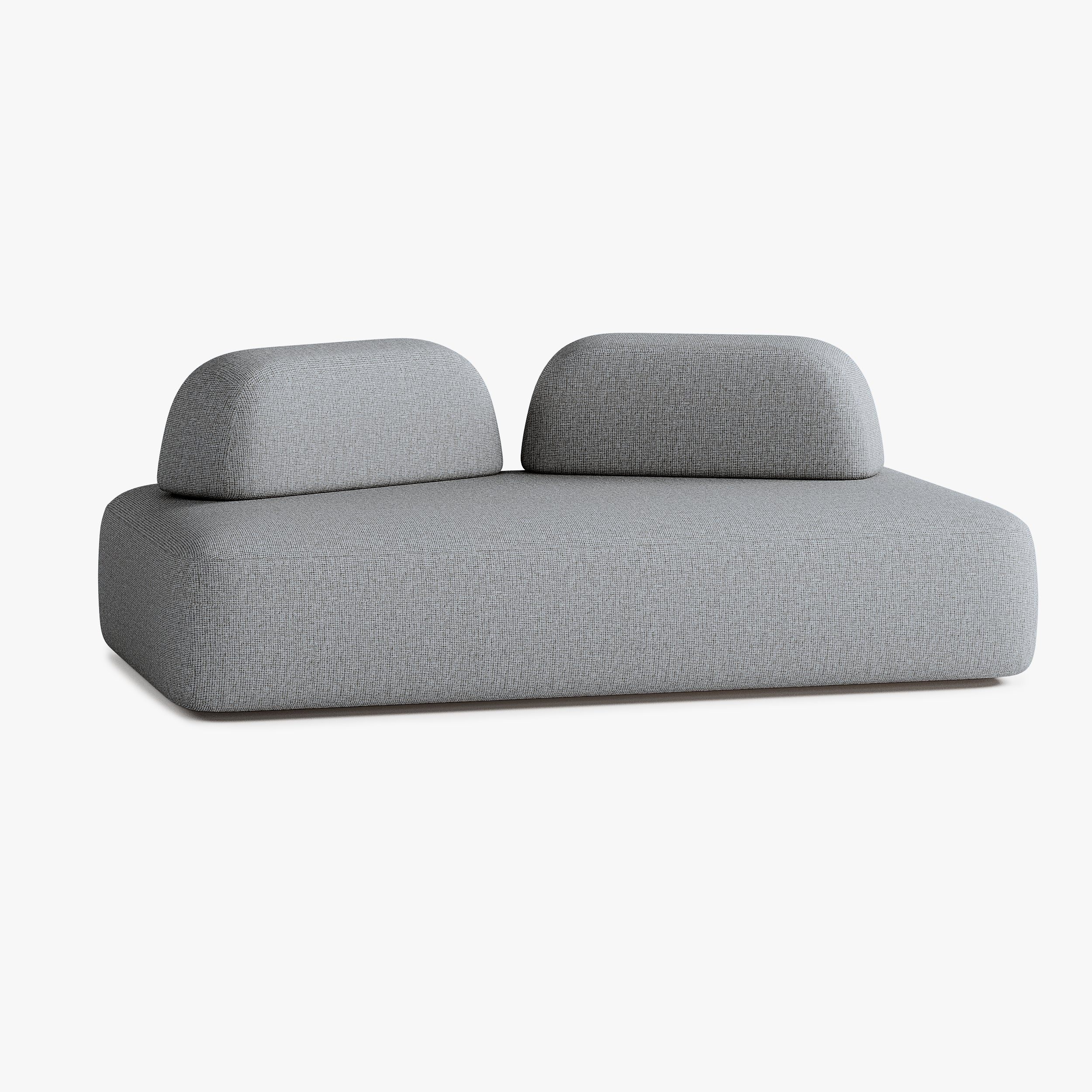 Sofa Dan, Zusammenstellung D1, 4-Sitzer, Bezug S13