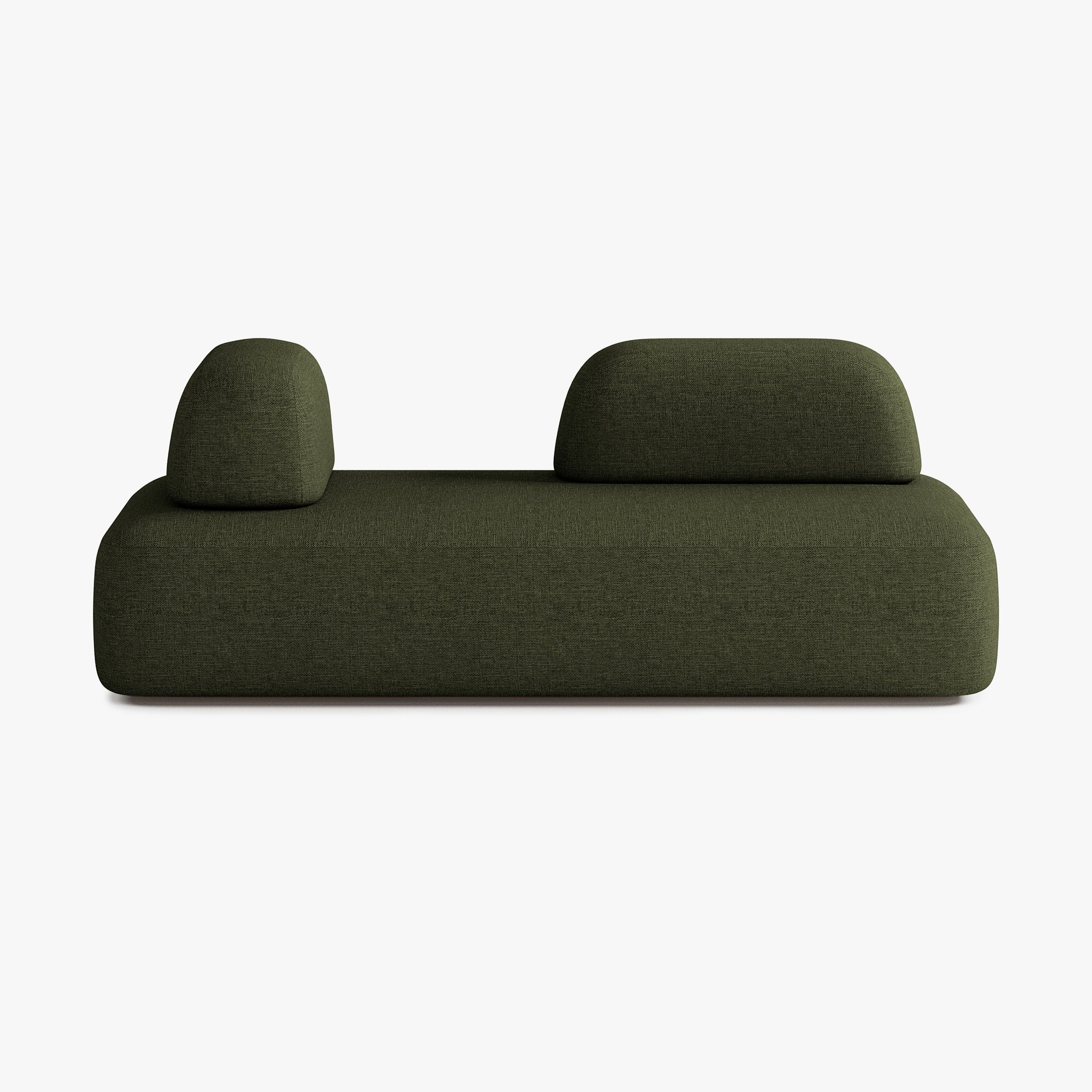 Divano Dan, Composizione D1, 4 Posti, Rivestimento P17