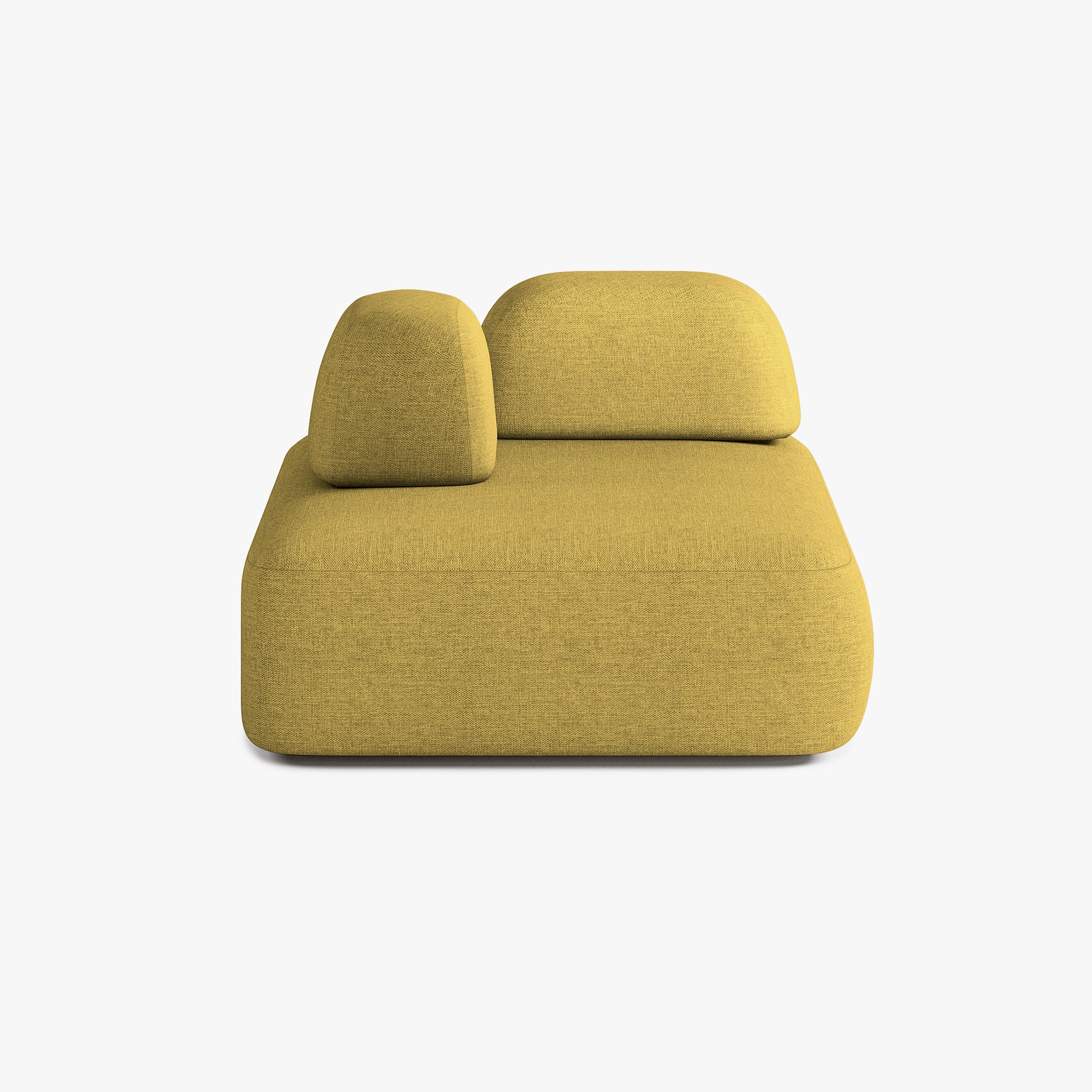 Dan Sofa, Composition D1, 3 Seats, Upholstery P19