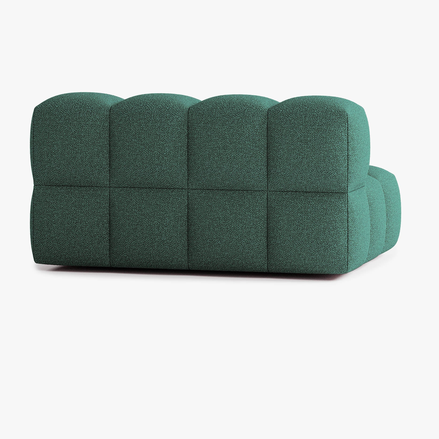 Leo Sofa, Composition L2, 3 Seats, Upholstery E12