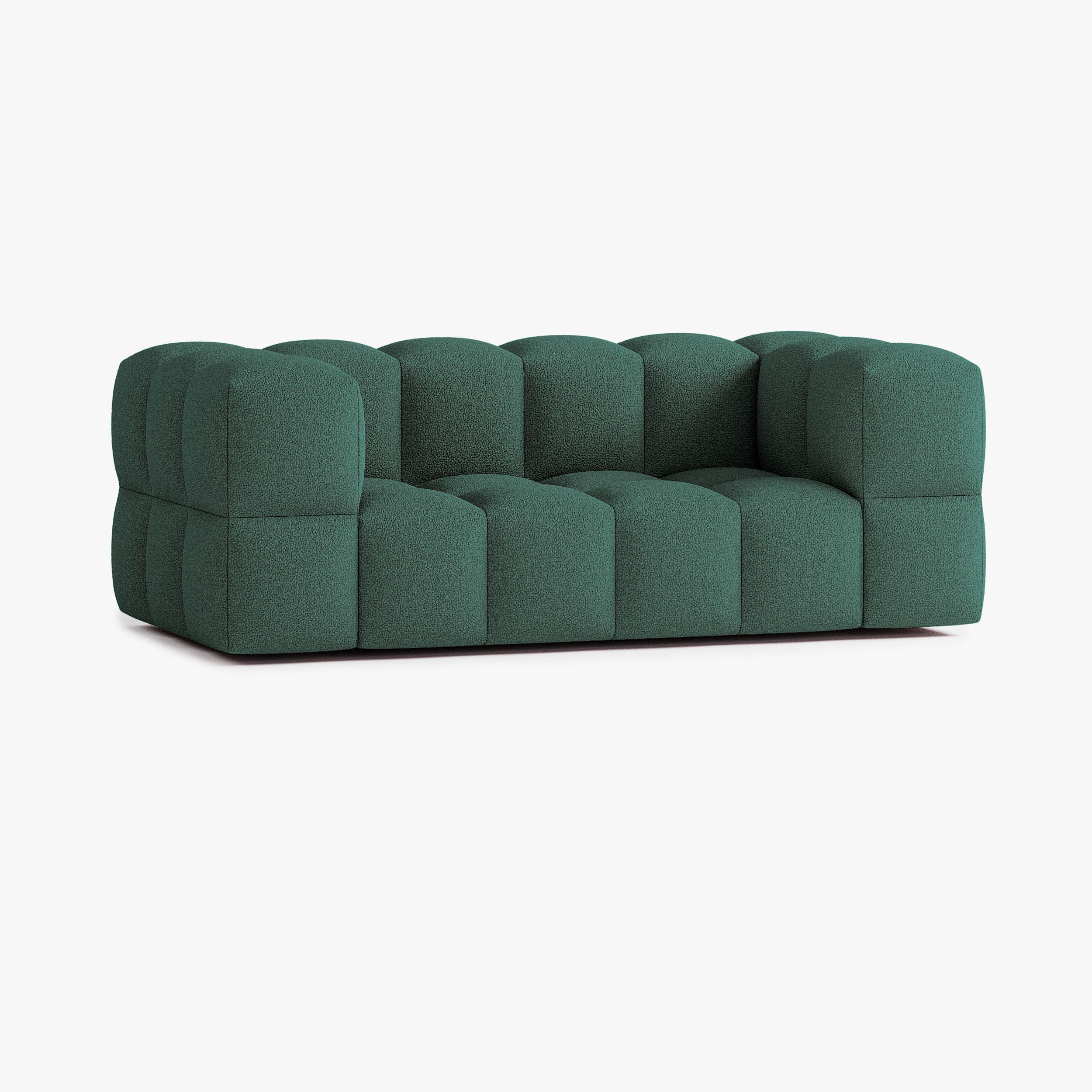 Divano Leo, Composizione L3, 3 Posti, Rivestimento E12