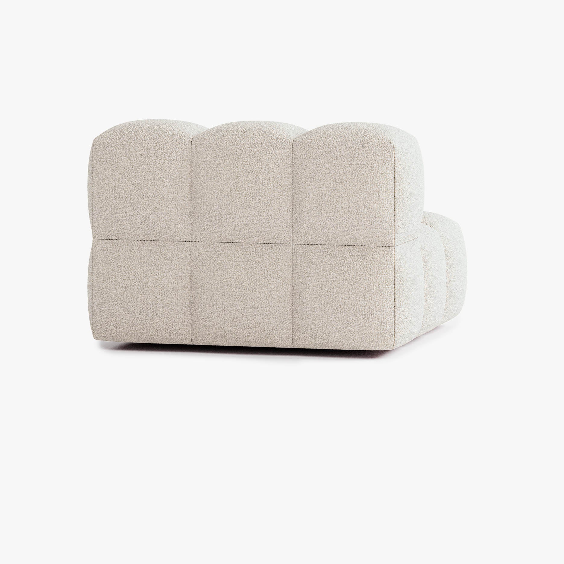 Leo Sofa, Composition L2, 2 Seats, Upholstery E2