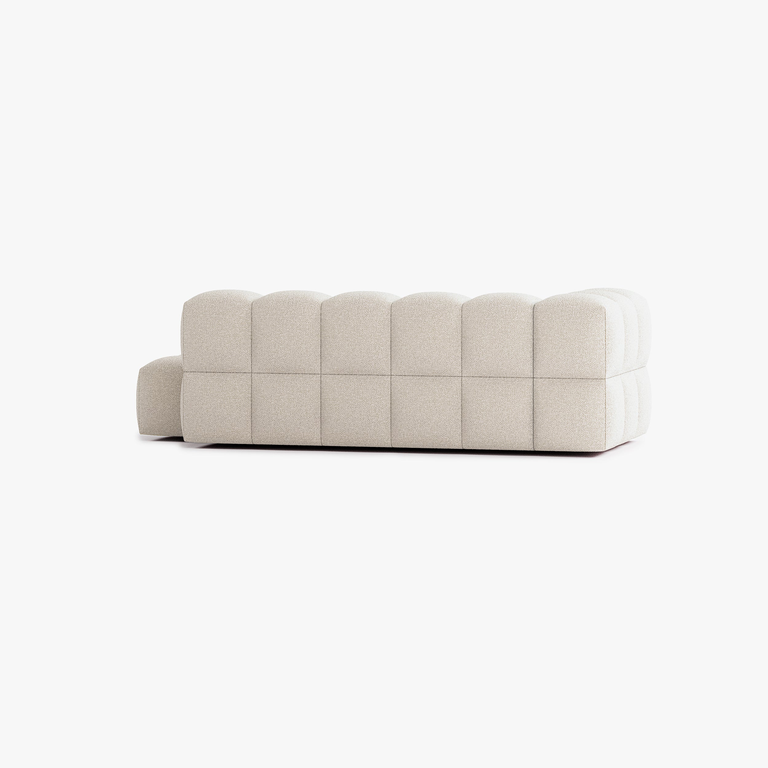 Leo Sofa, Composition L4, 5 Seats, Left Armrest, Upholstery E2