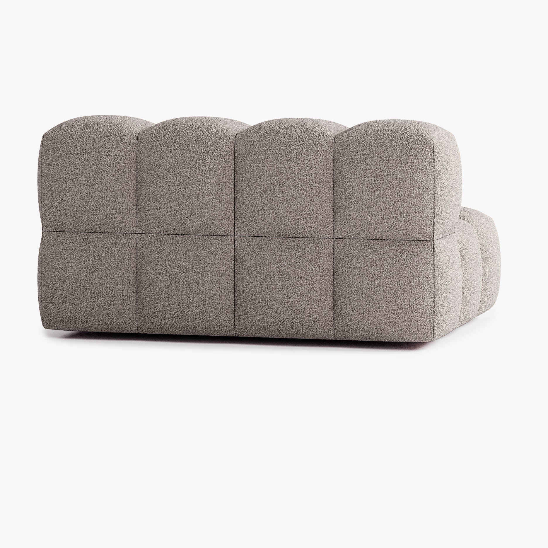 Leo Sofa, Composition L2, 3 Seats, Upholstery E4