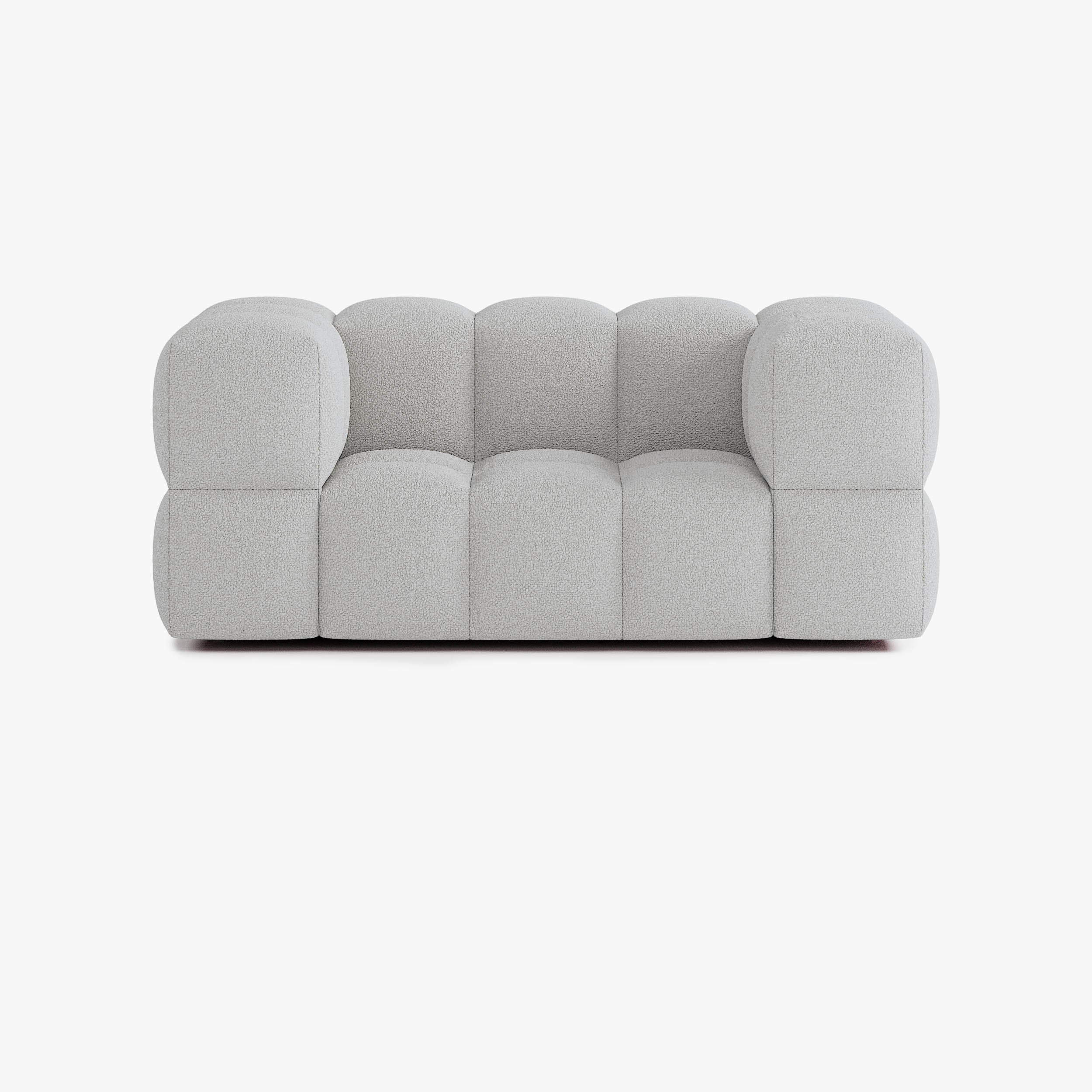 Leo Sofa, Composition L3, 2 Seats, Upholstery E7