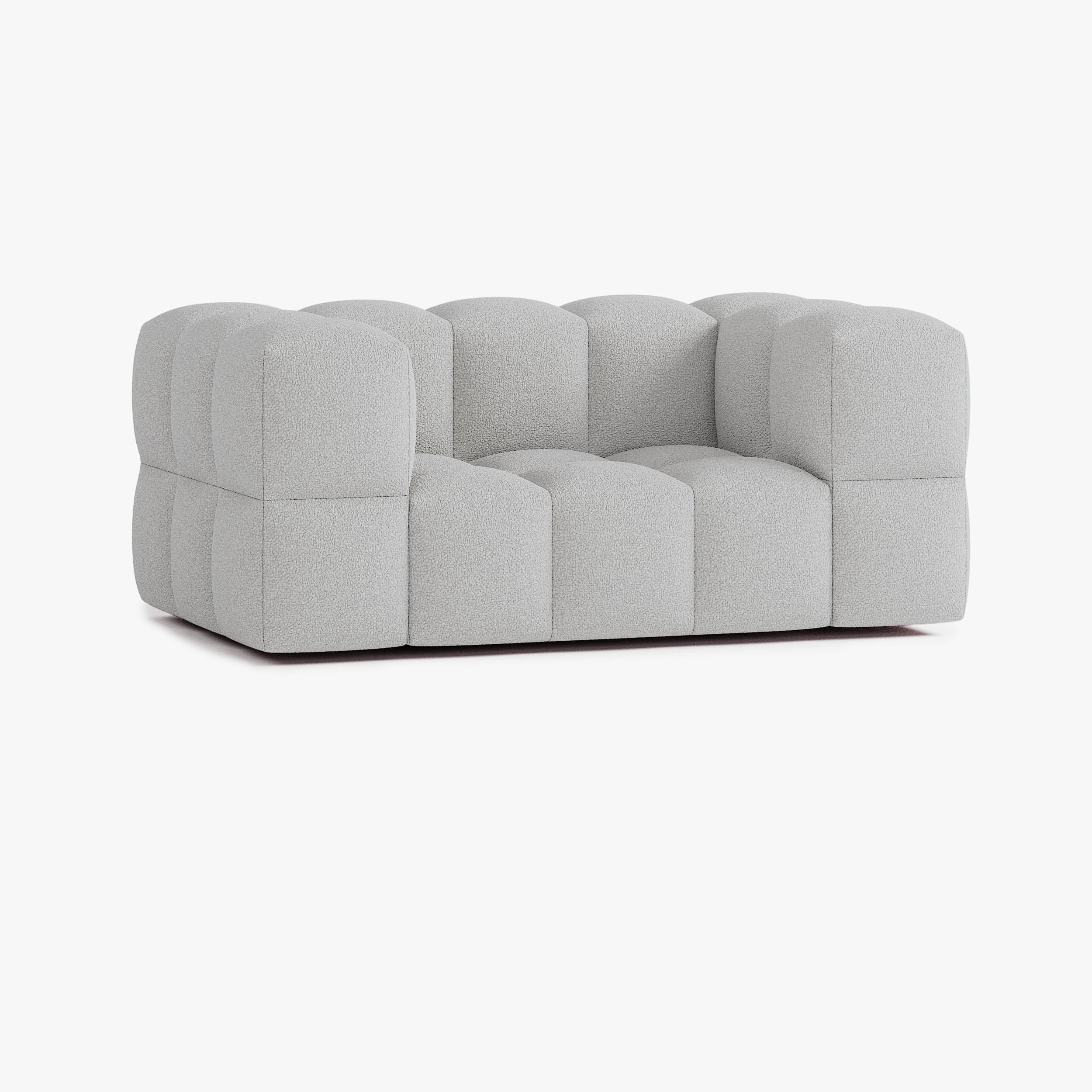 Leo Sofa, Composition L3, 2 Seats, Upholstery E7