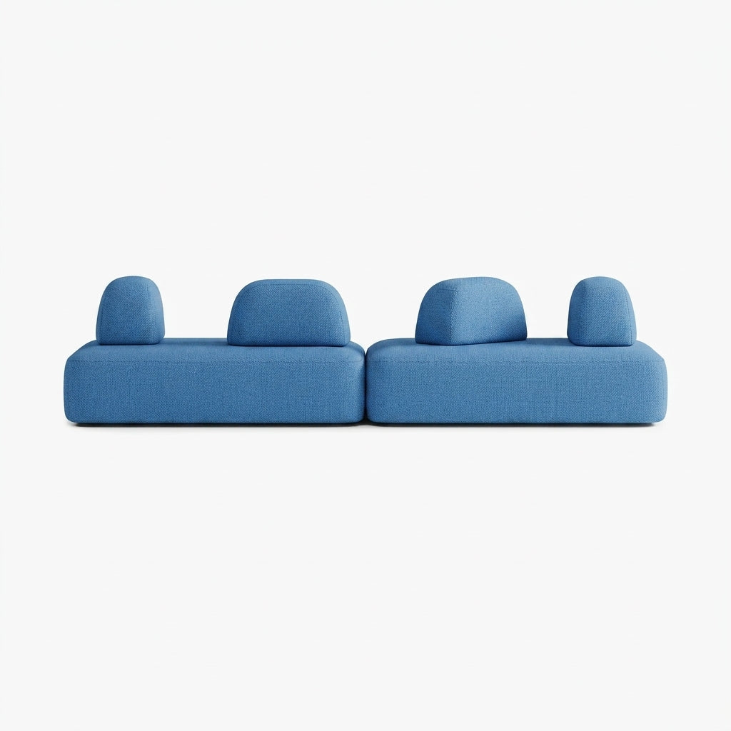 Dan Sofa, Composition D5, 6 Seats, Upholstery S10