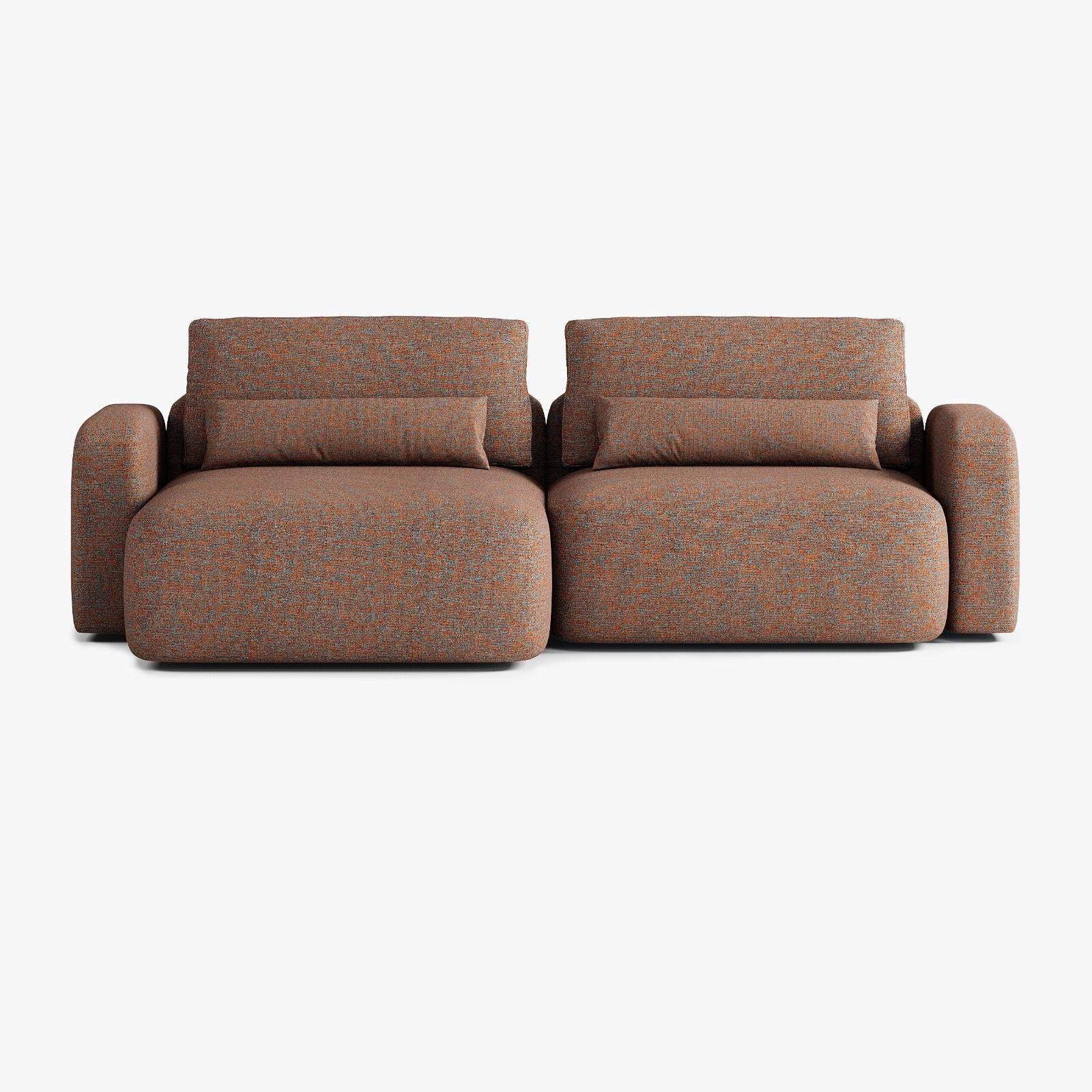 Sofa Tom, Zusammenstellung T2, Chaiselongue links, Bezug Q10