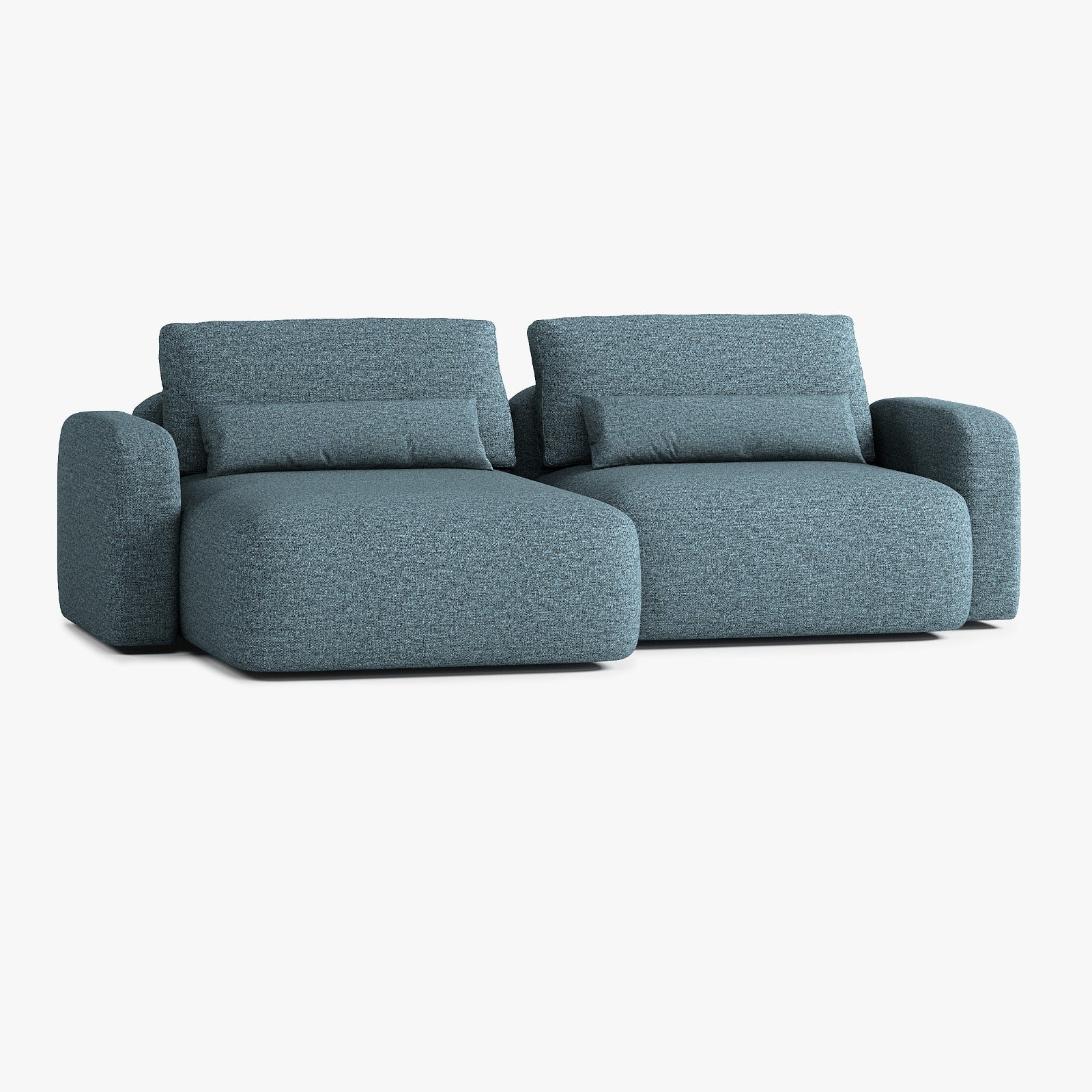 Sofa Tom, Zusammenstellung T2, Chaiselongue links, Bezug Q12