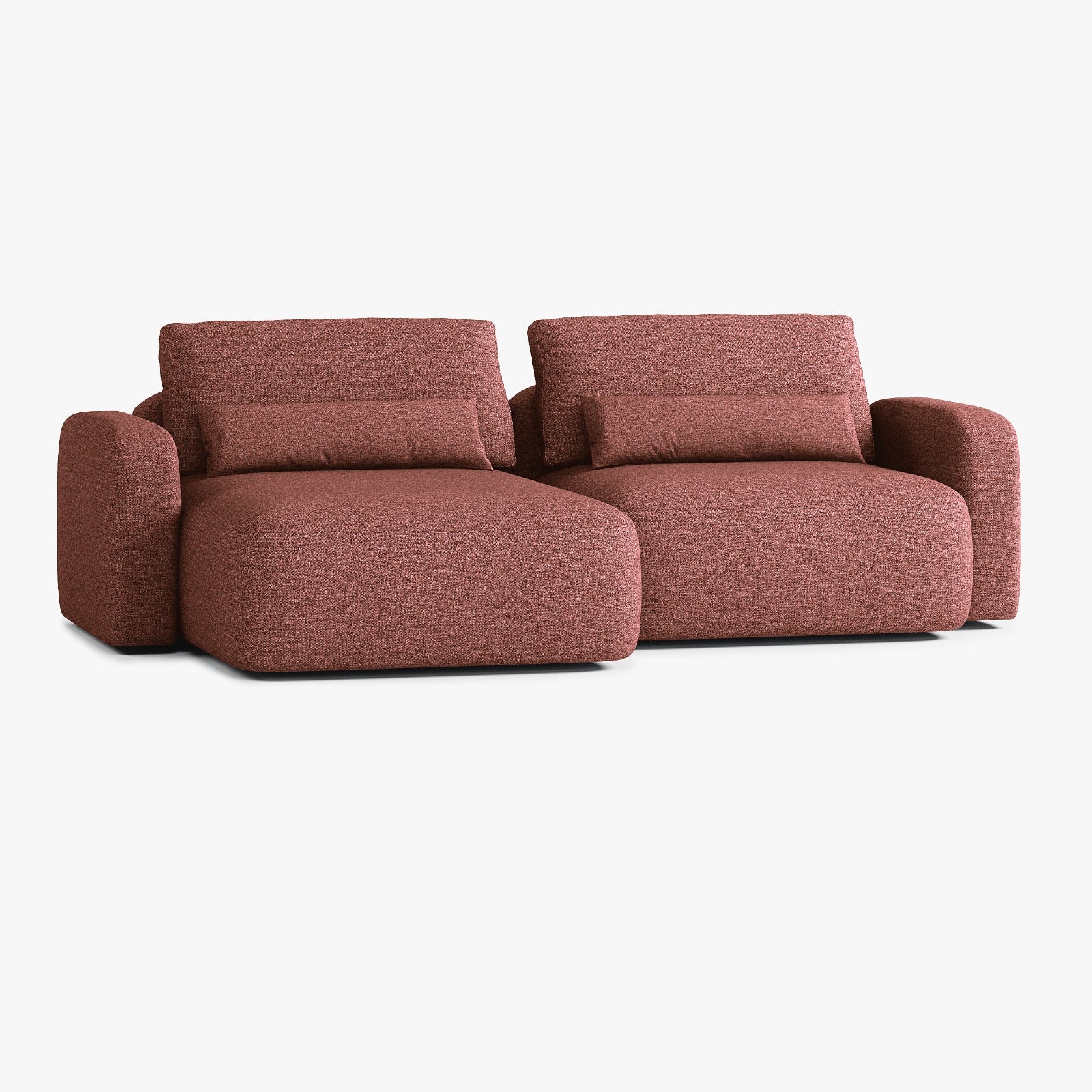 Sofa Tom, Zusammenstellung T2, Chaiselongue links, Bezug Q14