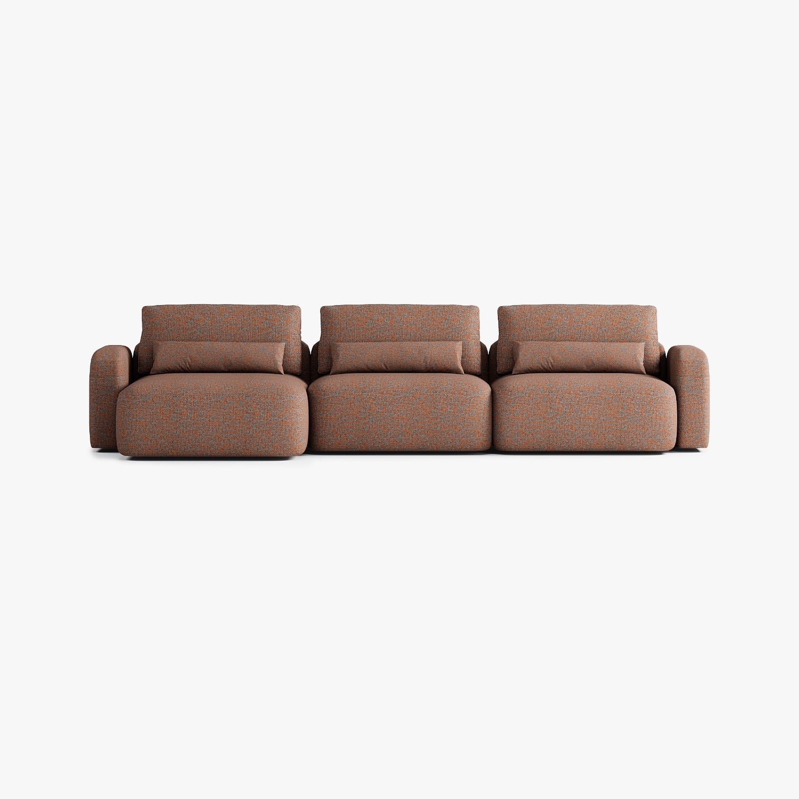 Sofa Tom, Zusammenstellung T4, Chaiselongue links, Bezug Q10