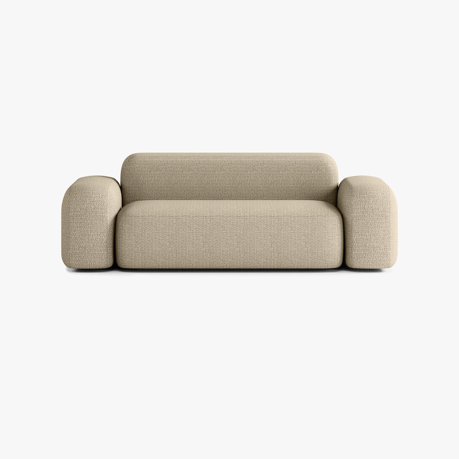Max Sofa, Composition A3, 2 Seats, Upholstery V1