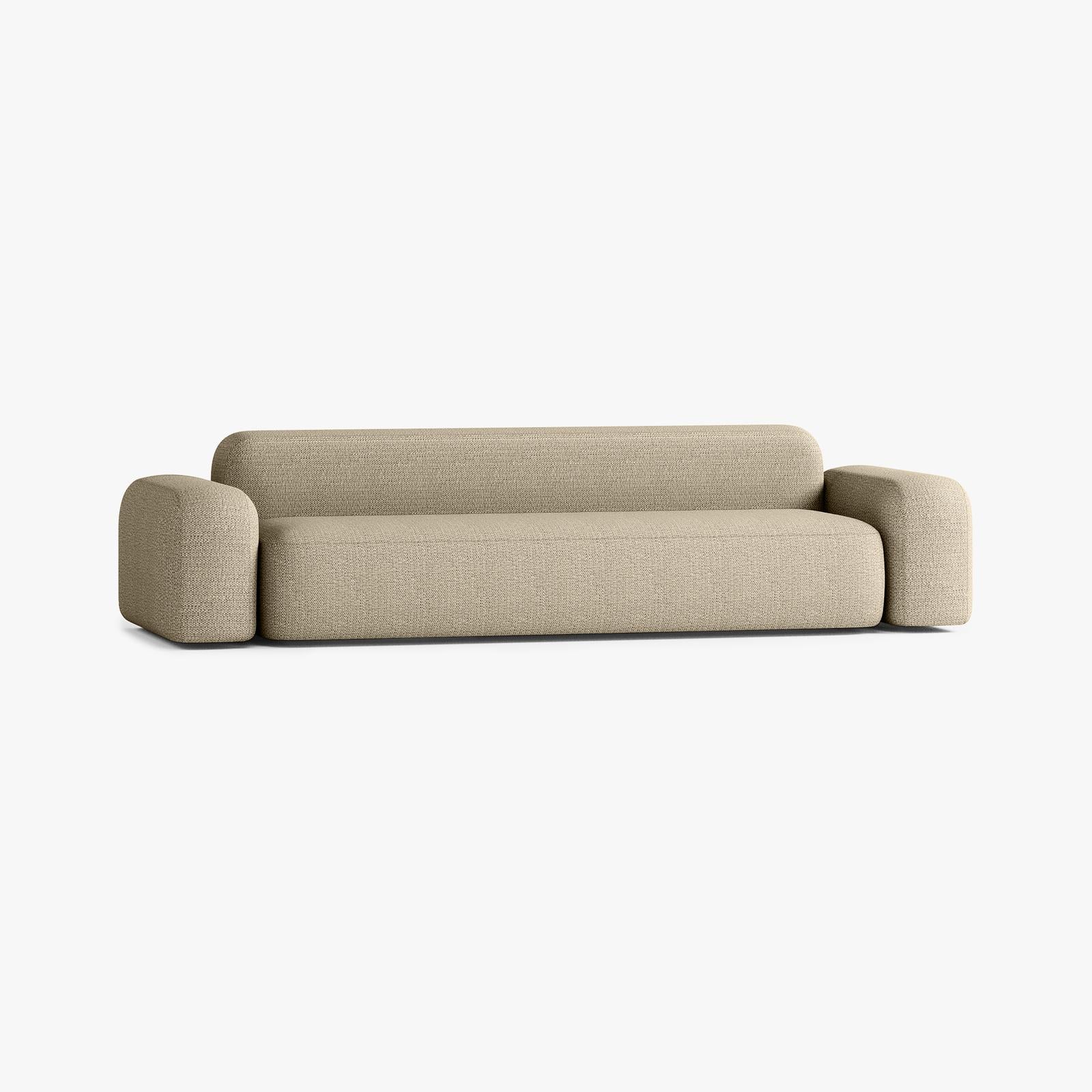 Max Sofa, Composition A3, 4 Seats, Upholstery V1