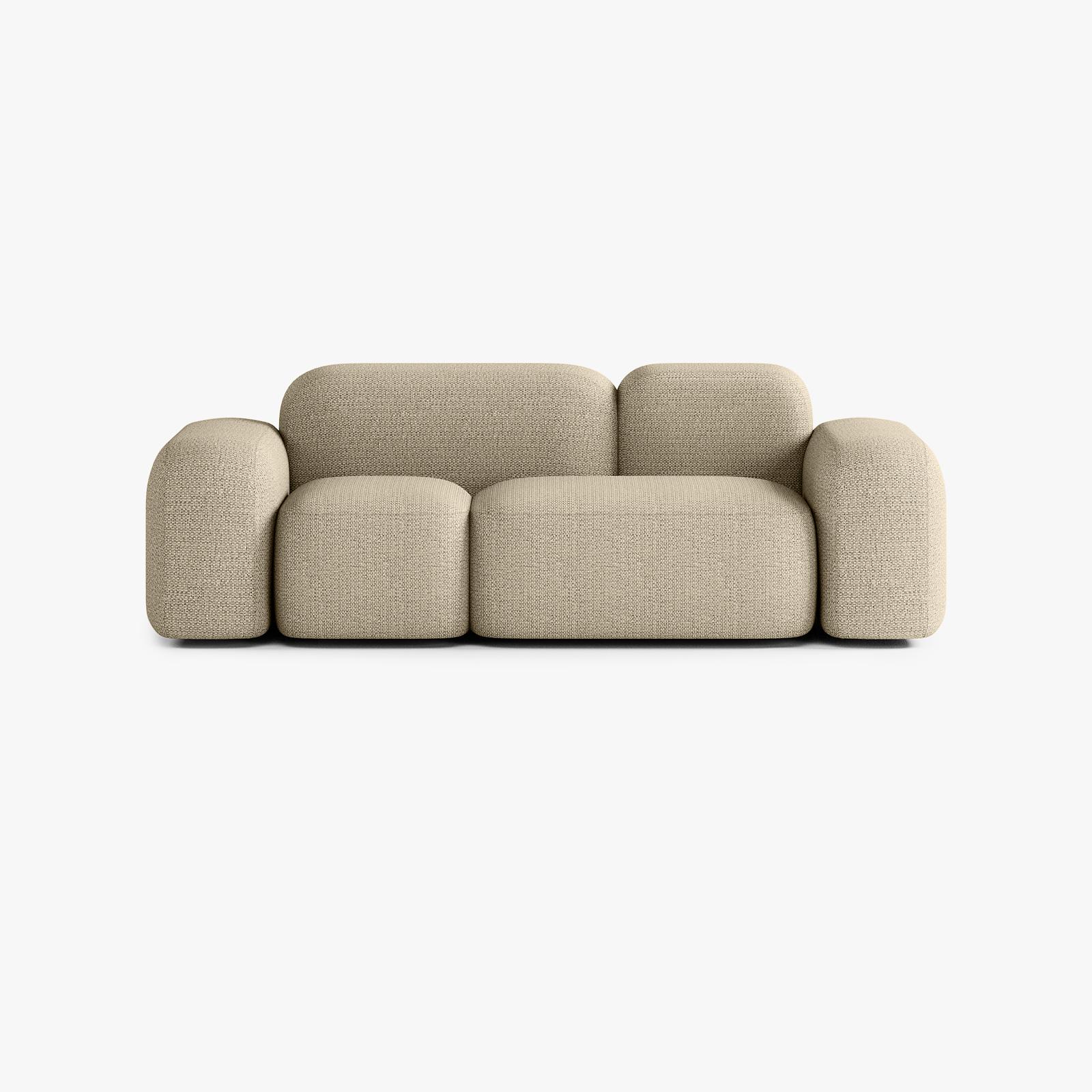 Max Sofa, Composition A11, 2 Seats, Upholstery V1