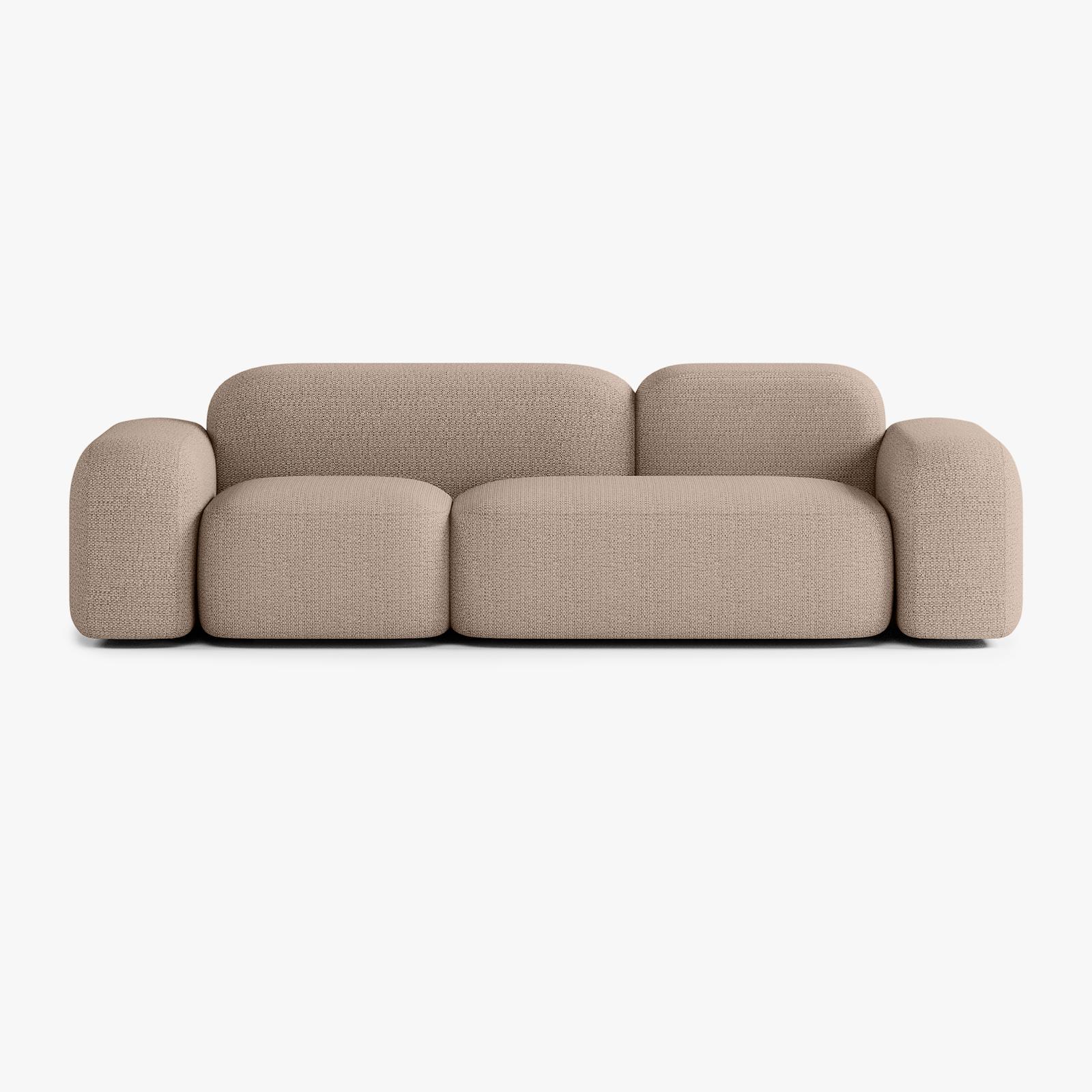 Max Sofa, Composition A11, 3 Seats, Upholstery V3