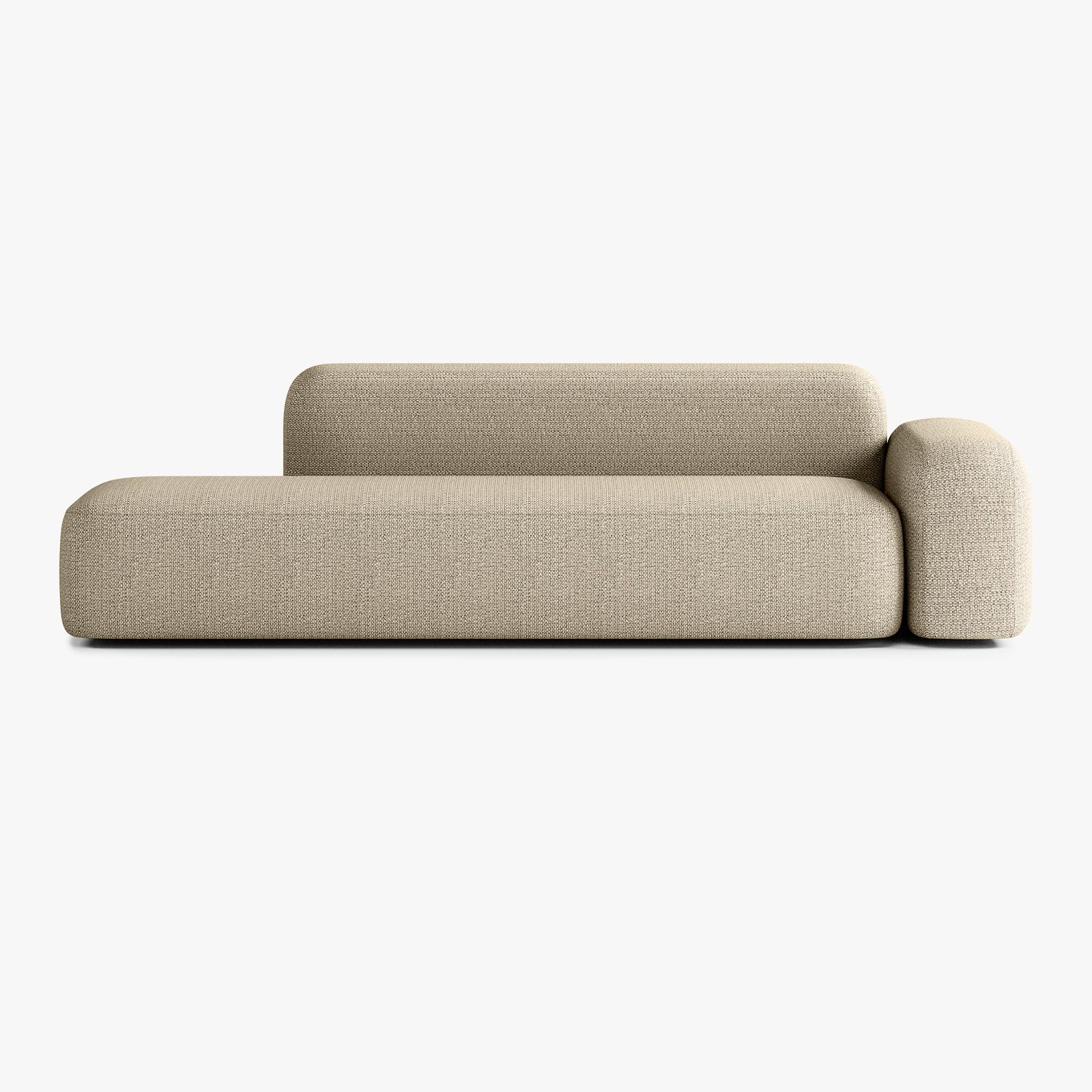 Max Sofa, Composition A12, 4 Seats, Right Armrest, Upholstery V1
