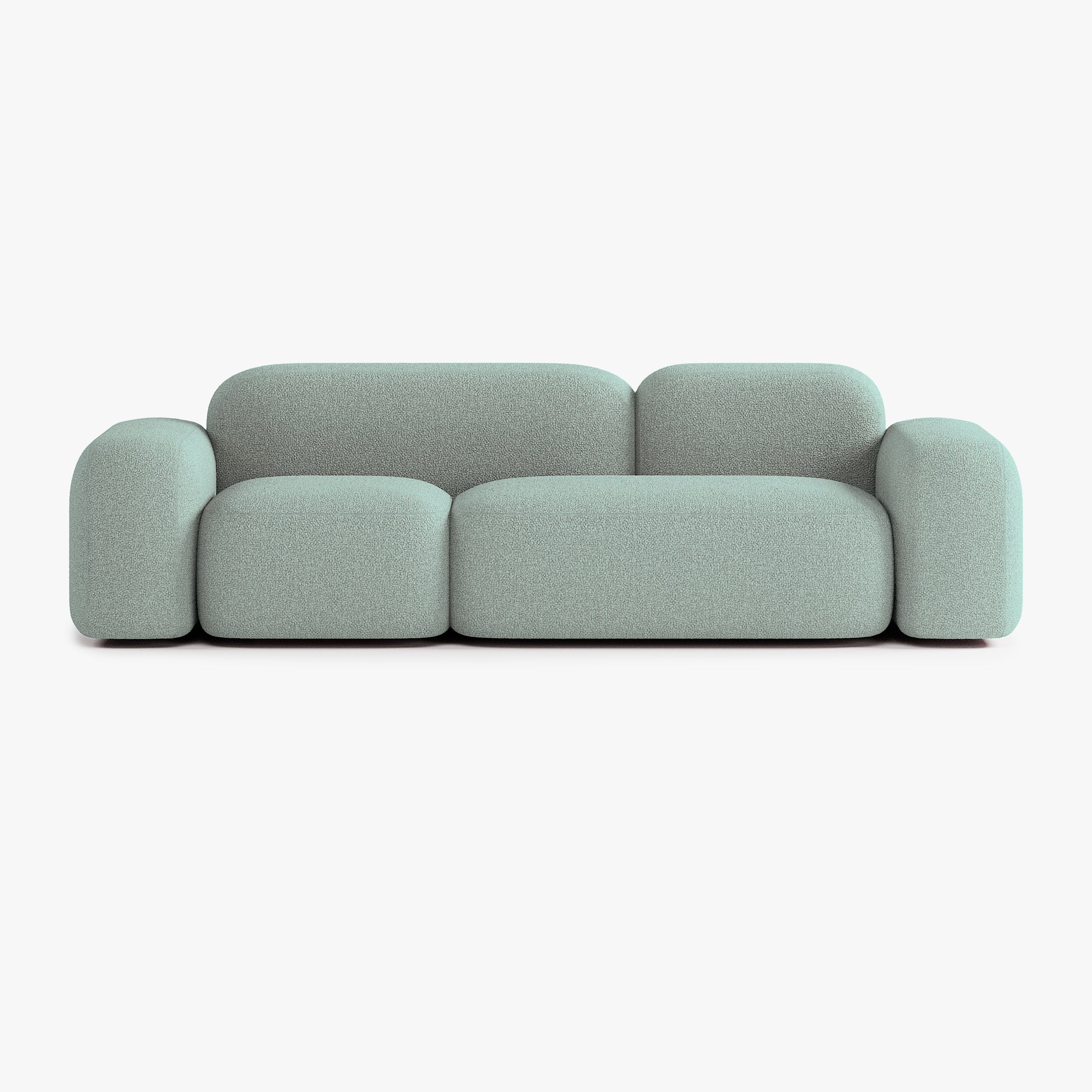 Max Sofa, Composition A11, 3 Seats, Upholstery E13