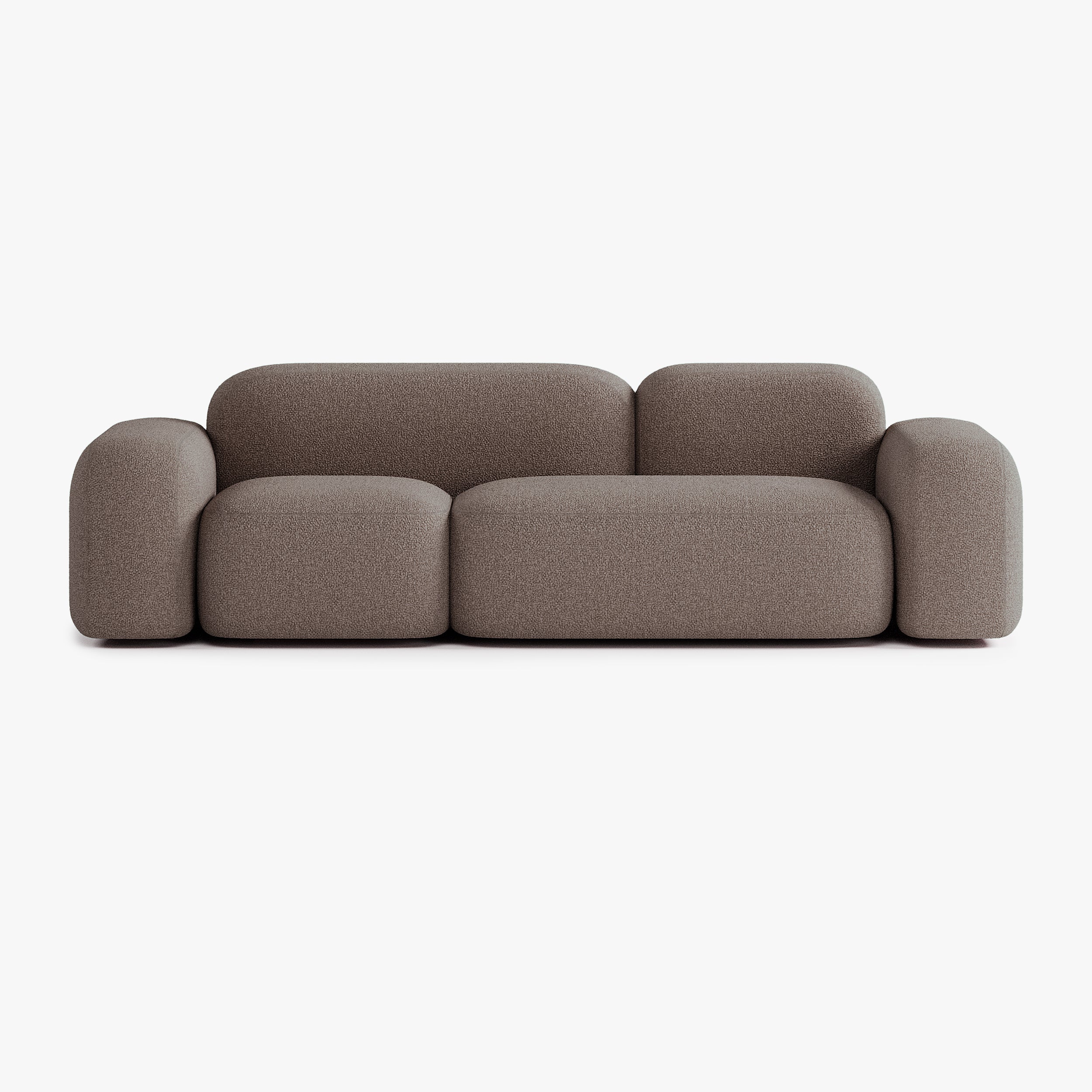 Max Sofa, Composition A11, 3 Seats, Upholstery E5