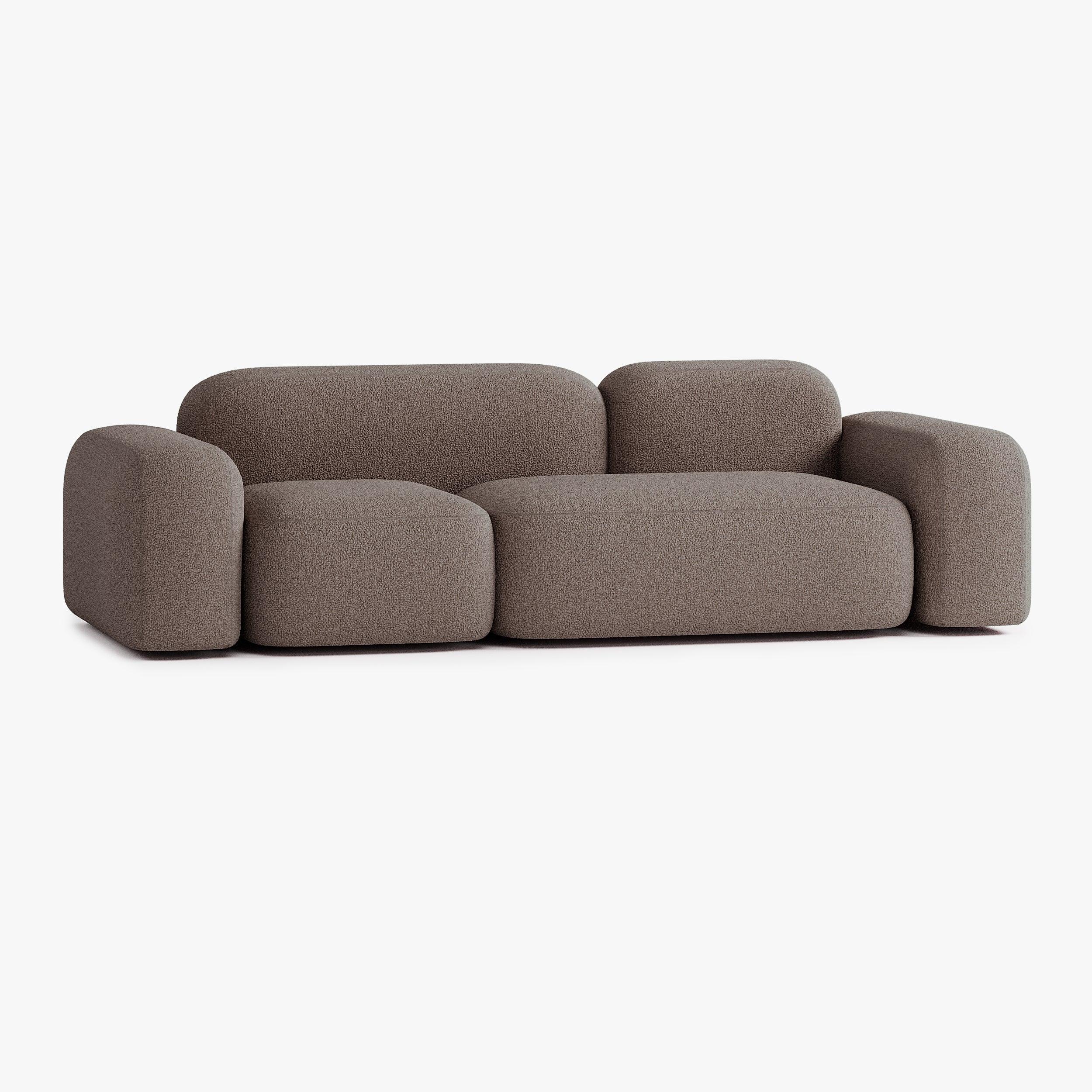 Max Sofa, Composition A11, 3 Seats, Upholstery E5
