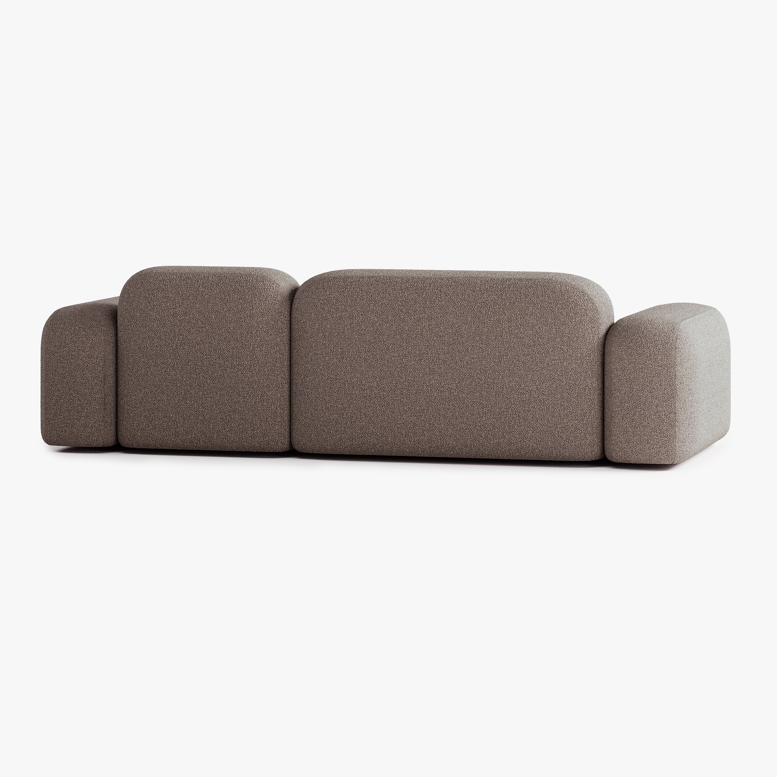 Max Sofa, Composition A11, 3 Seats, Upholstery E5