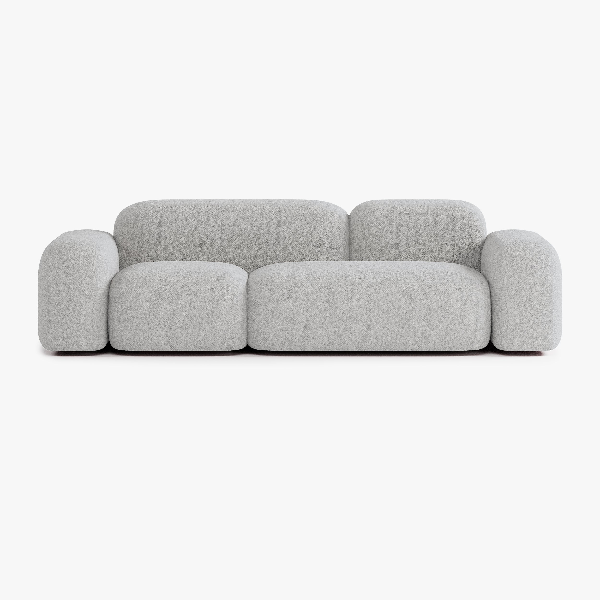 Max Sofa, Composition A11, 3 Seats, Upholstery E7