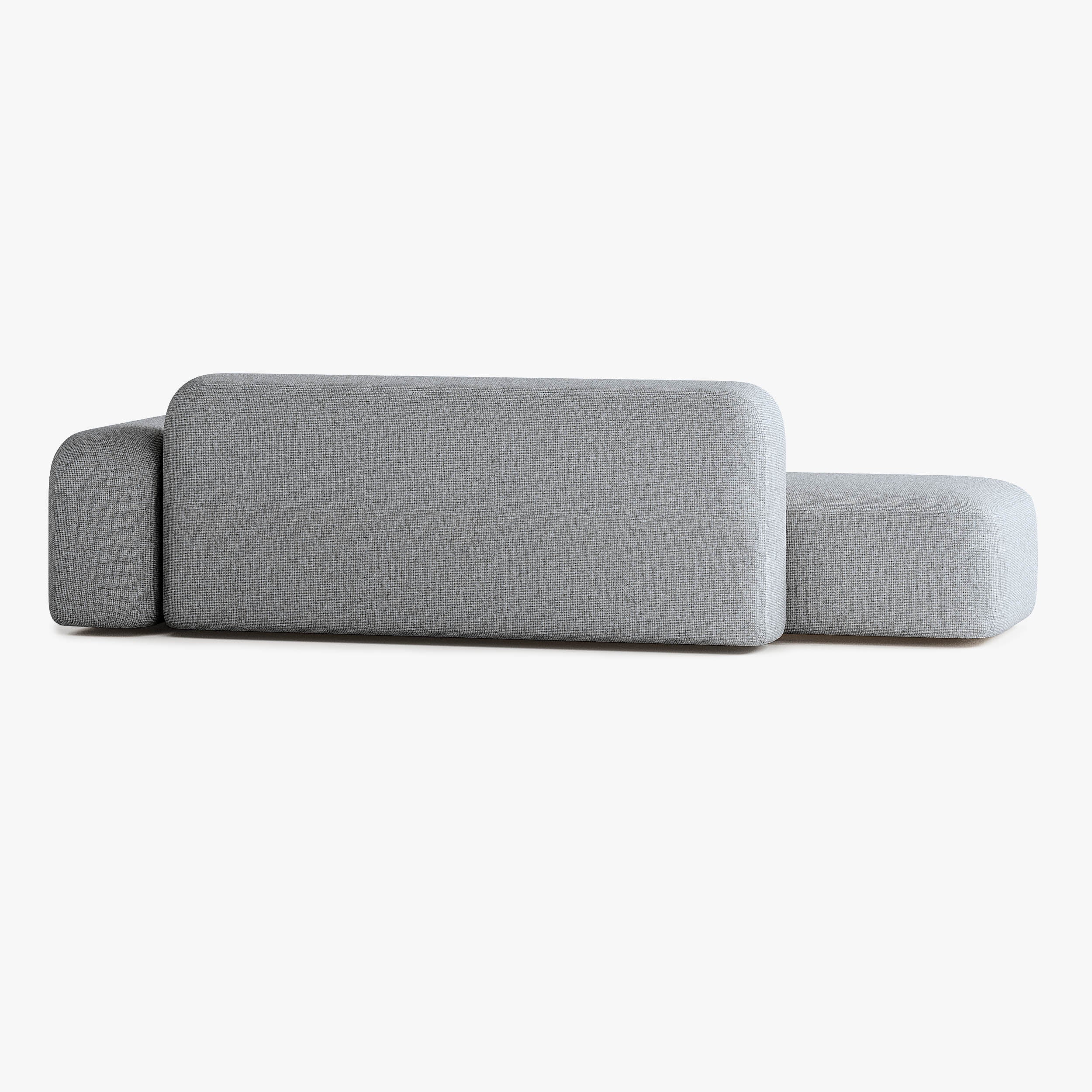 Max Sofa, Composition A12, 4 Seats, Right Armrest, Upholstery S13