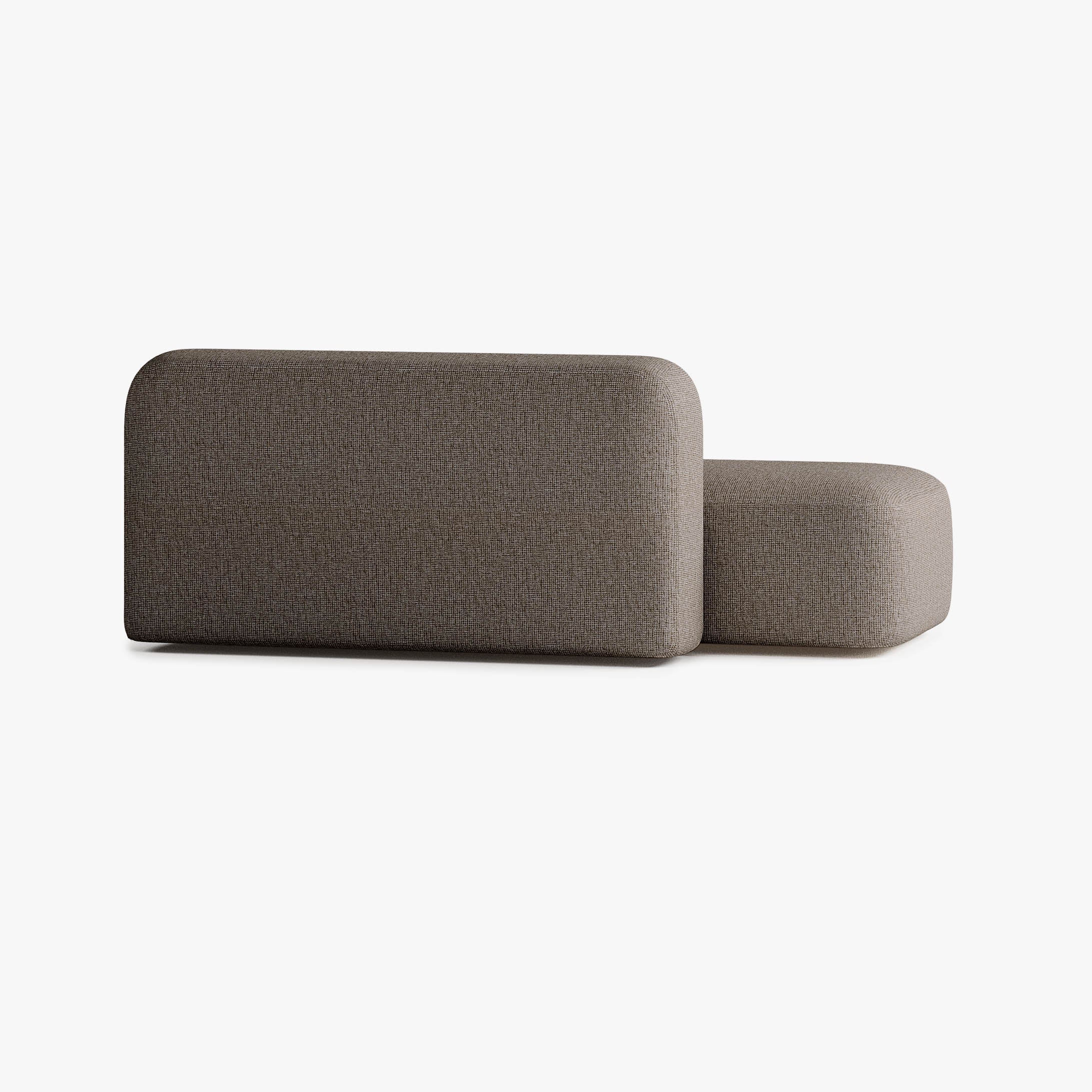 Max Sofa, Composition A13, 3 Seats, Right Side, Upholstery S10