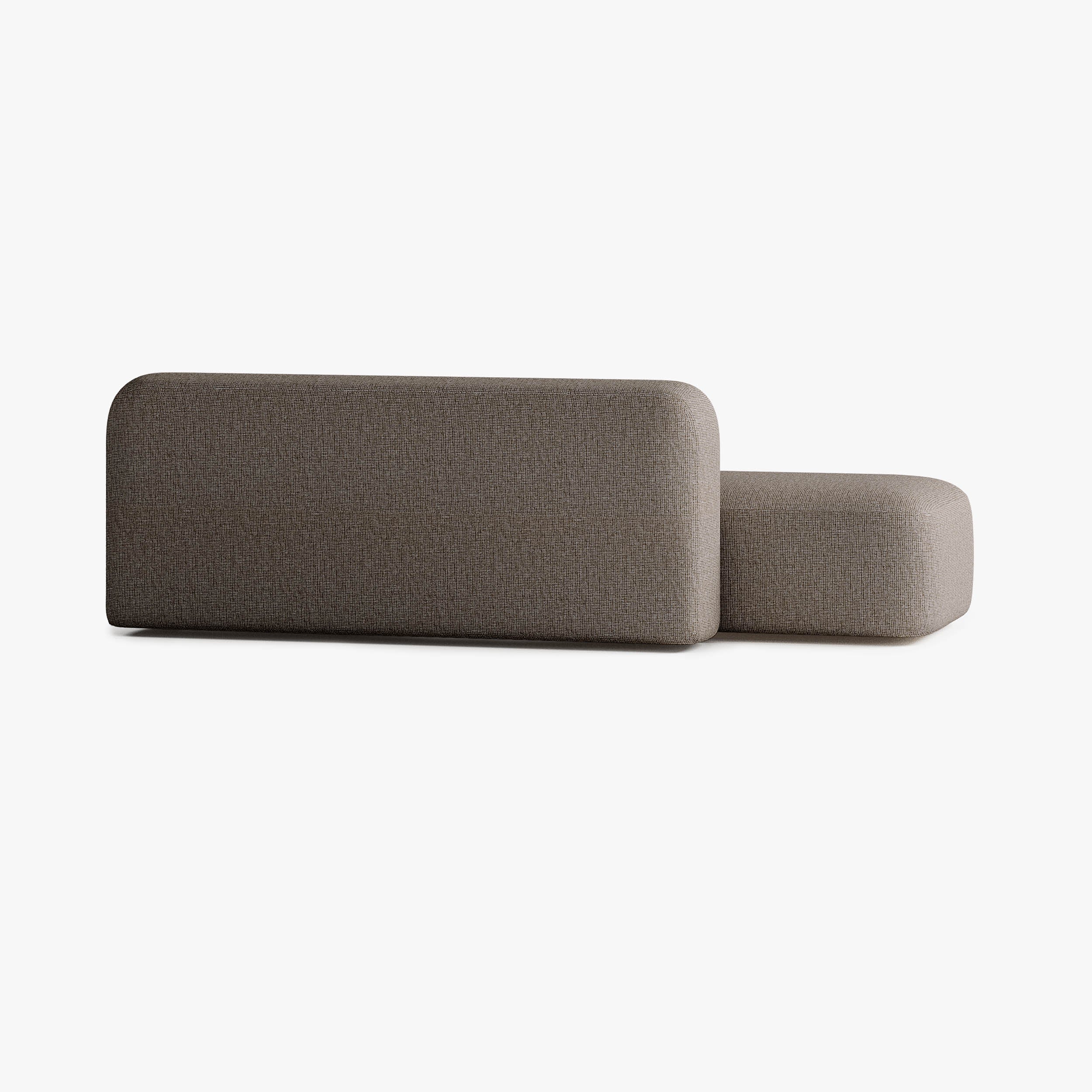 Max Sofa, Composition A13, 4 Seats, Right Side, Upholstery S10
