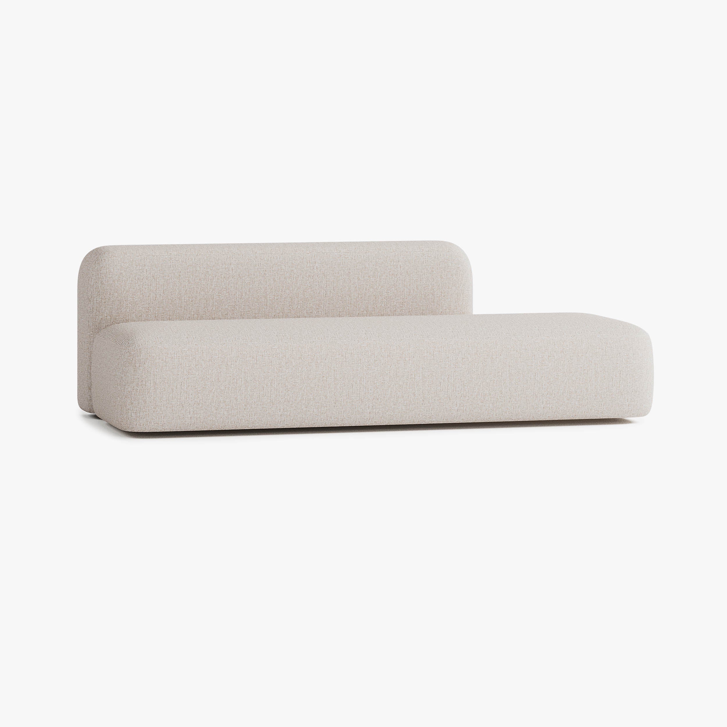 Max Sofa, Composition A13, 4 Seats, Left Side, Upholstery S12