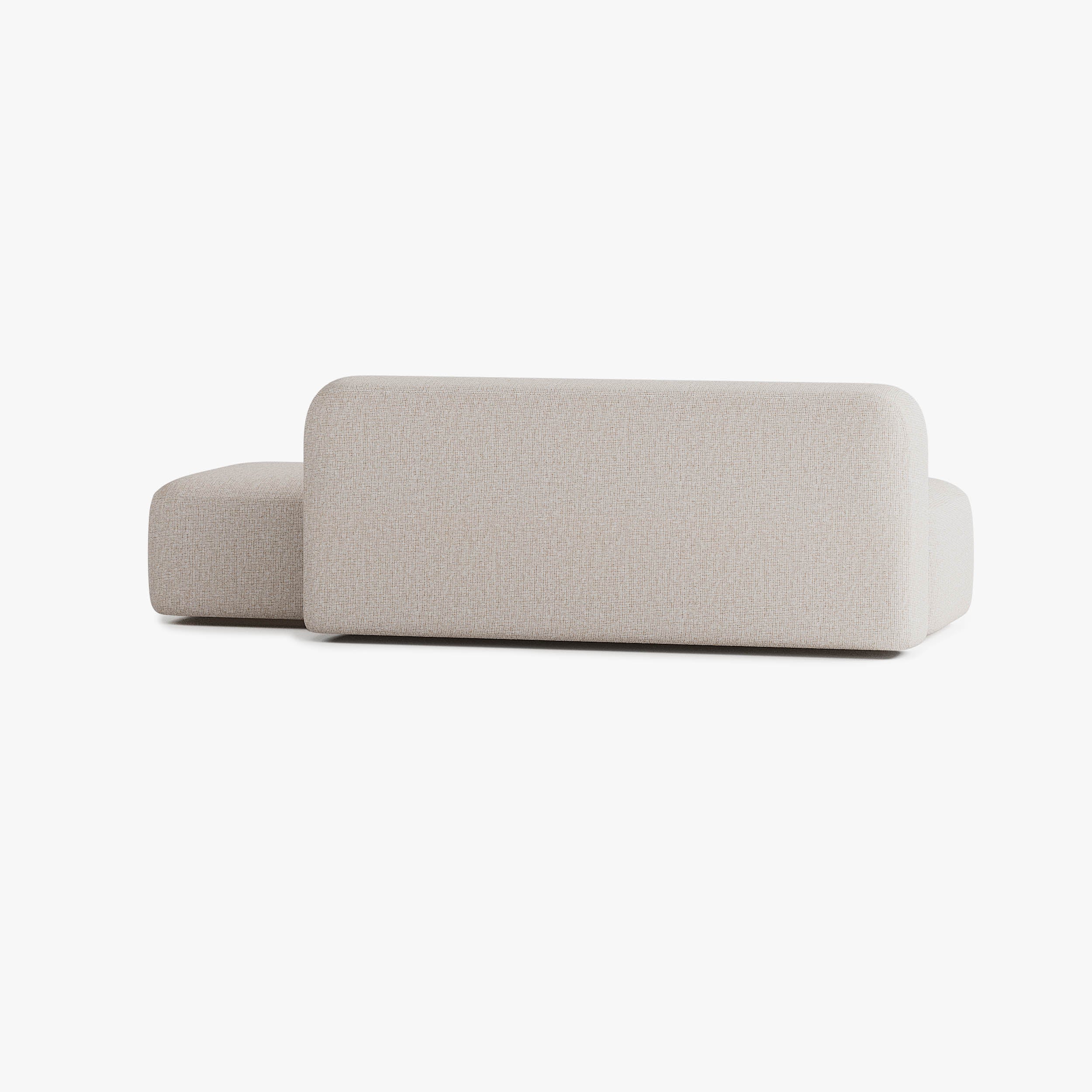 Max Sofa, Composition A13, 4 Seats, Left Side, Upholstery S12