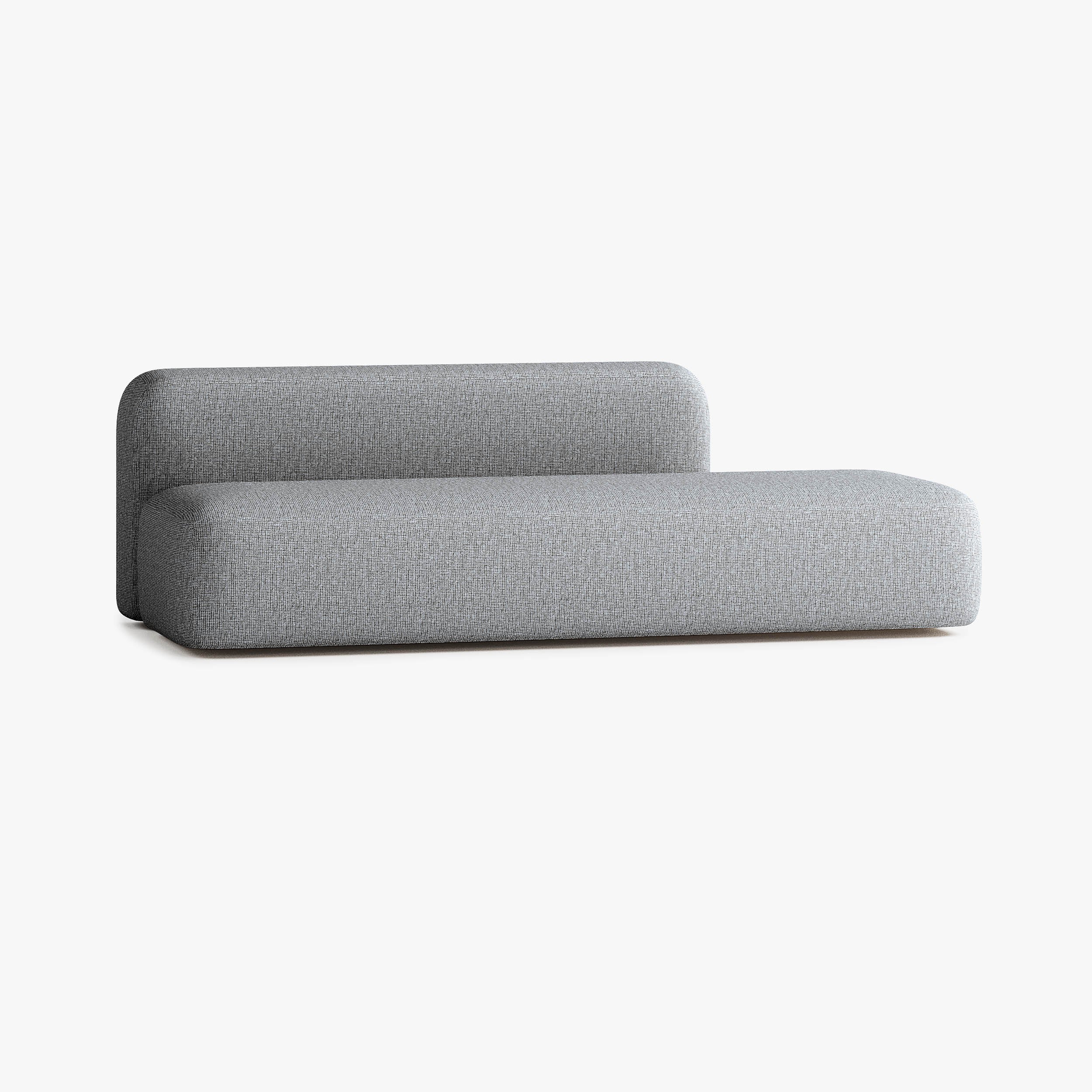 Max Sofa, Composition A13, 4 Seats, Left Side, Upholstery S13