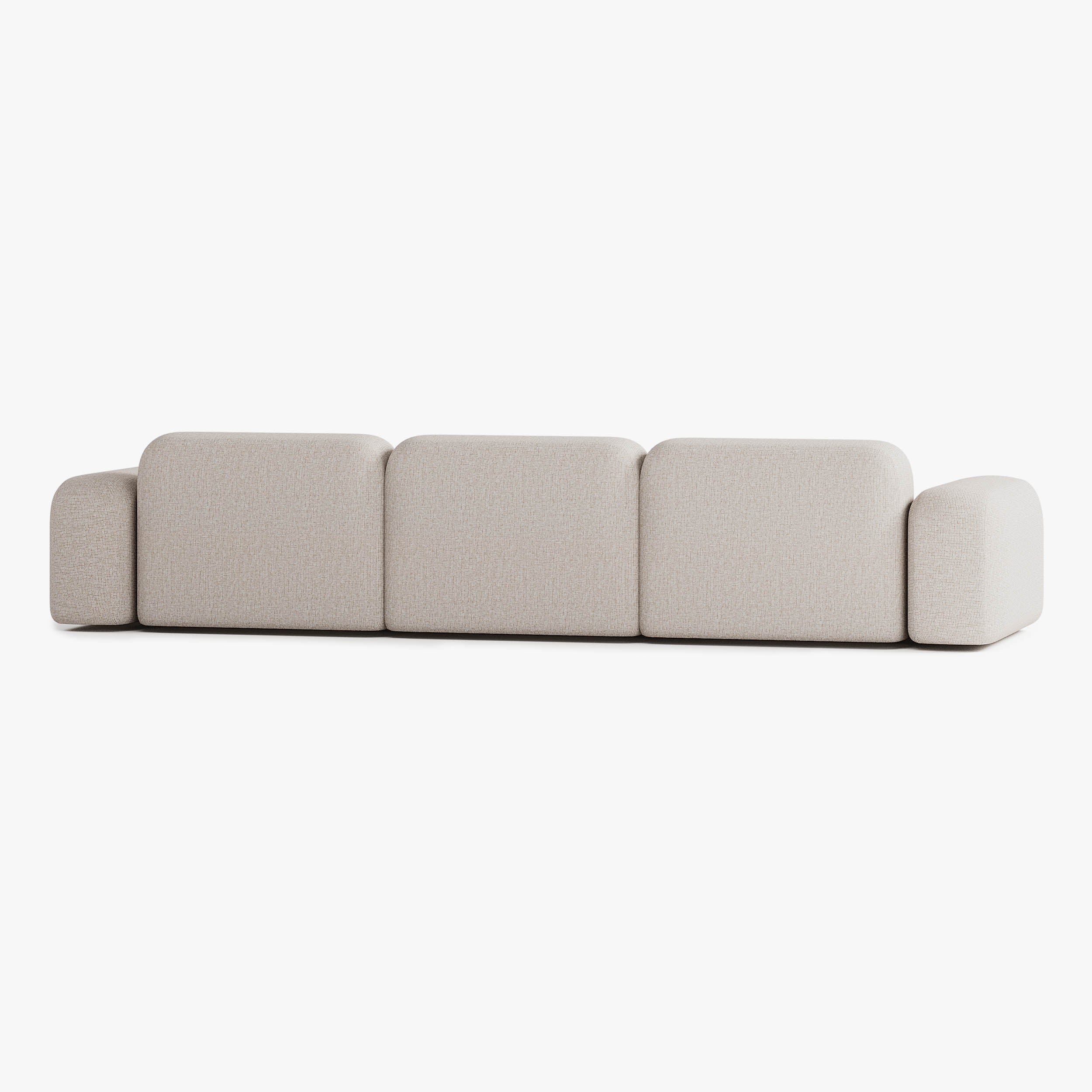 Max Sofa, Composition A15, Right Chaise, Upholstery S12