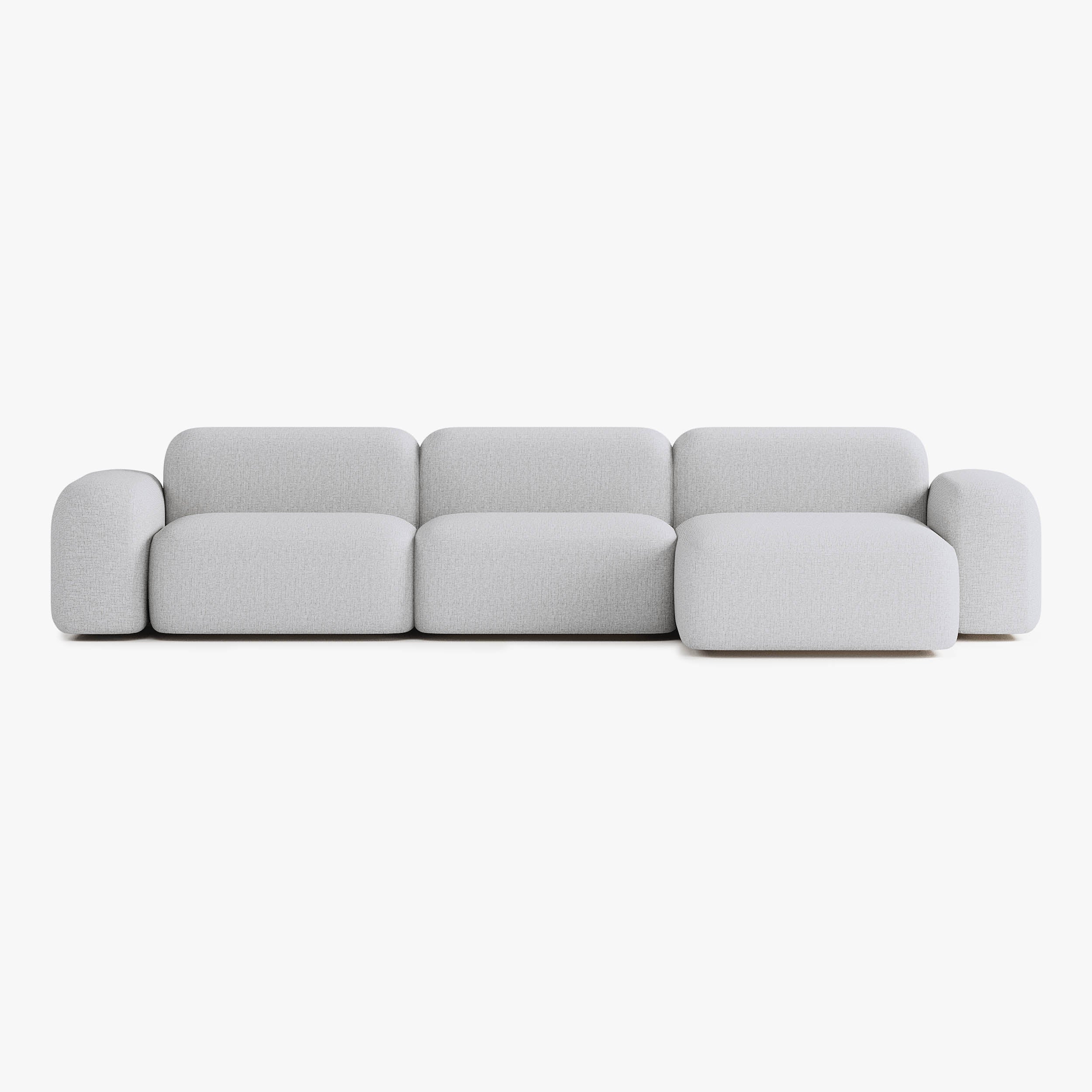 Max Sofa, Composition A15, Right Chaise, Upholstery S1