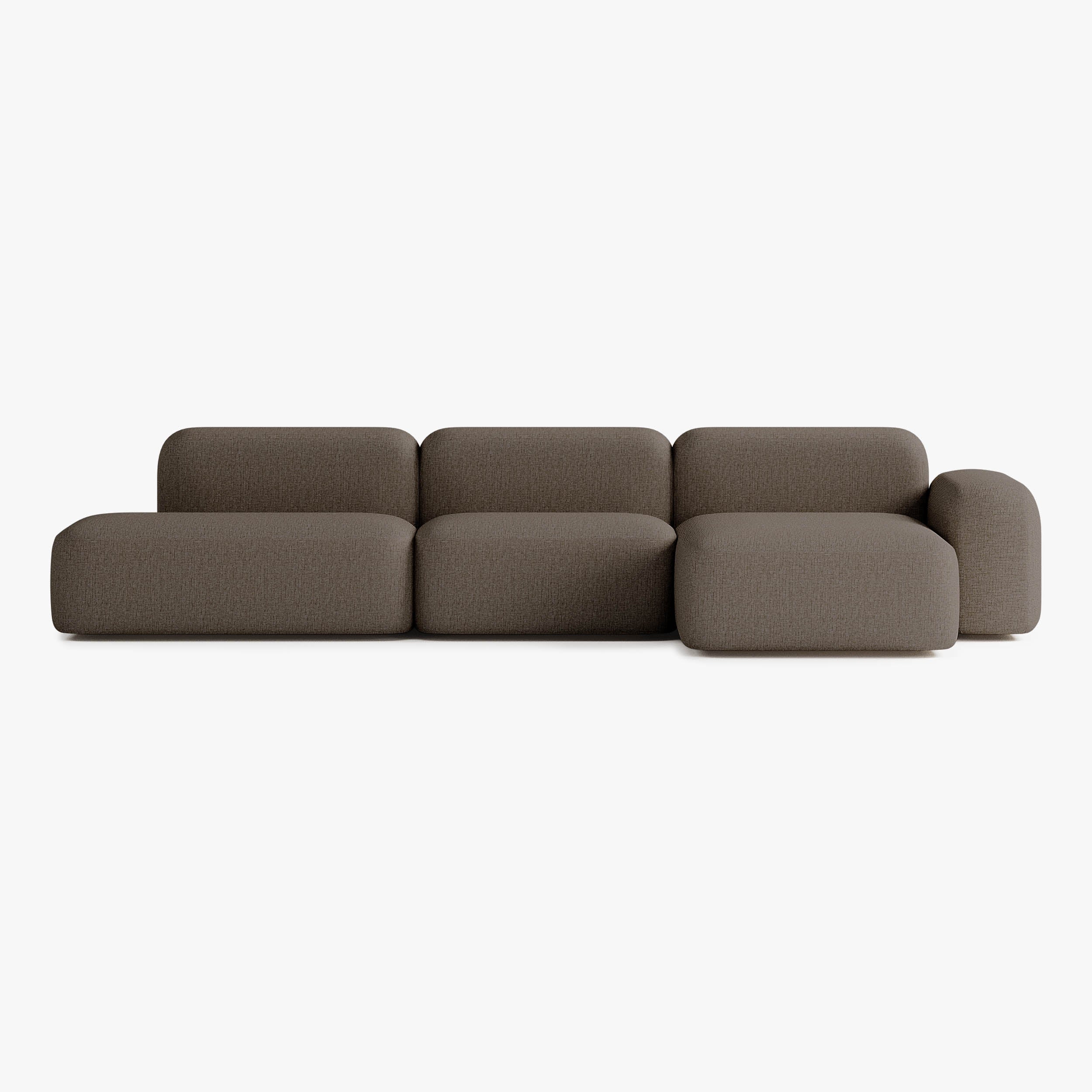 Max Sofa, Composition A16, Right Chaise, Upholstery S10