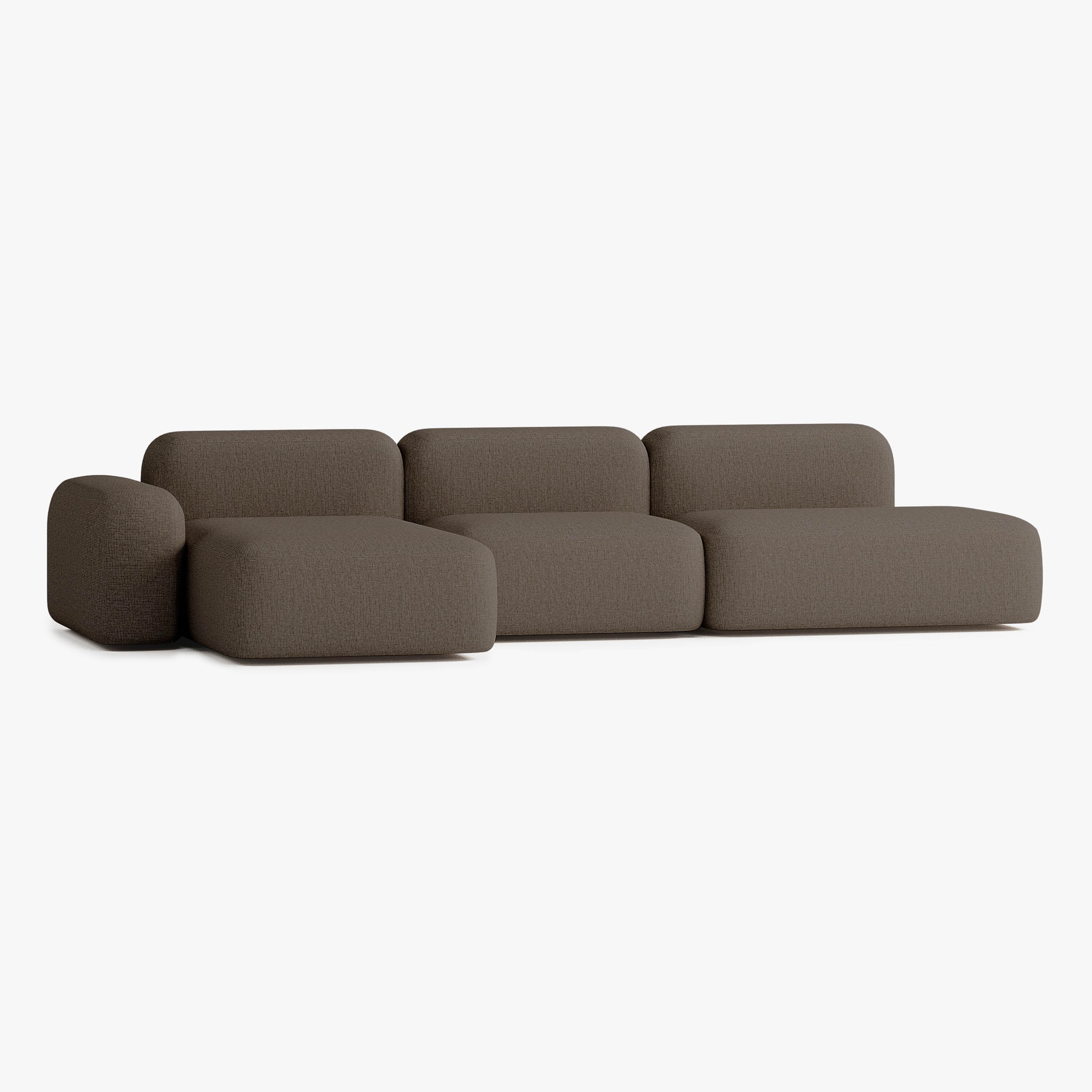 Max Sofa, Composition A16, Left Chaise, Upholstery S10