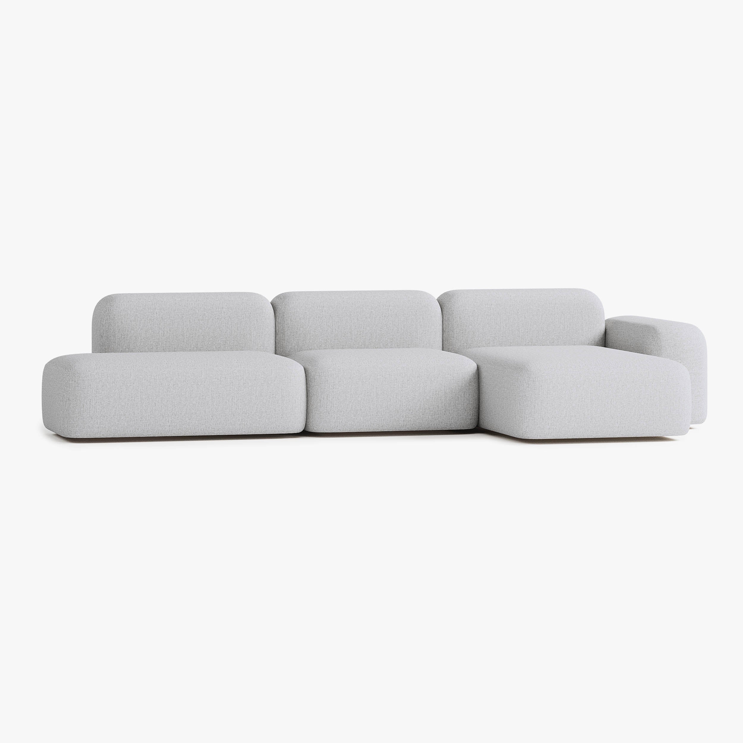 Max Sofa, Composition A16, Right Chaise, Upholstery S1