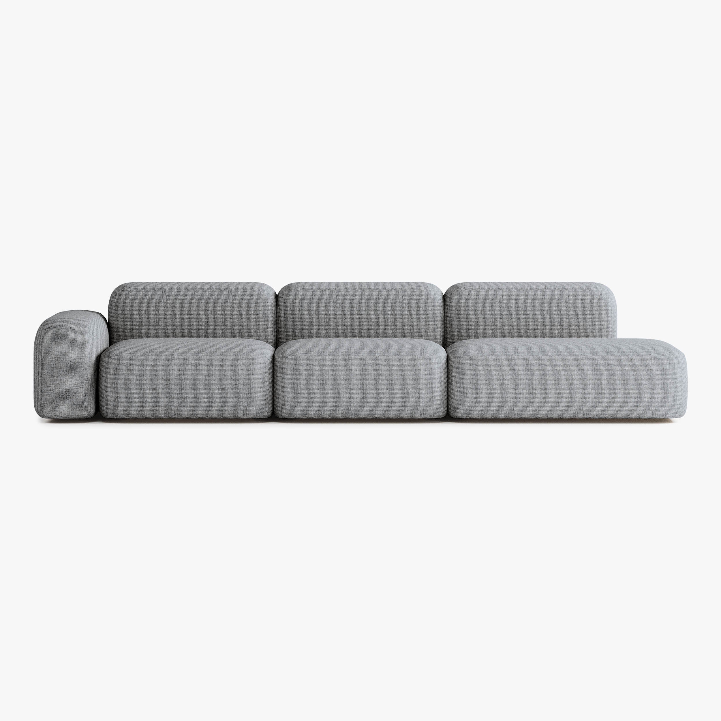 Max Sofa, Composition A17, Left Armrest, Upholstery S13