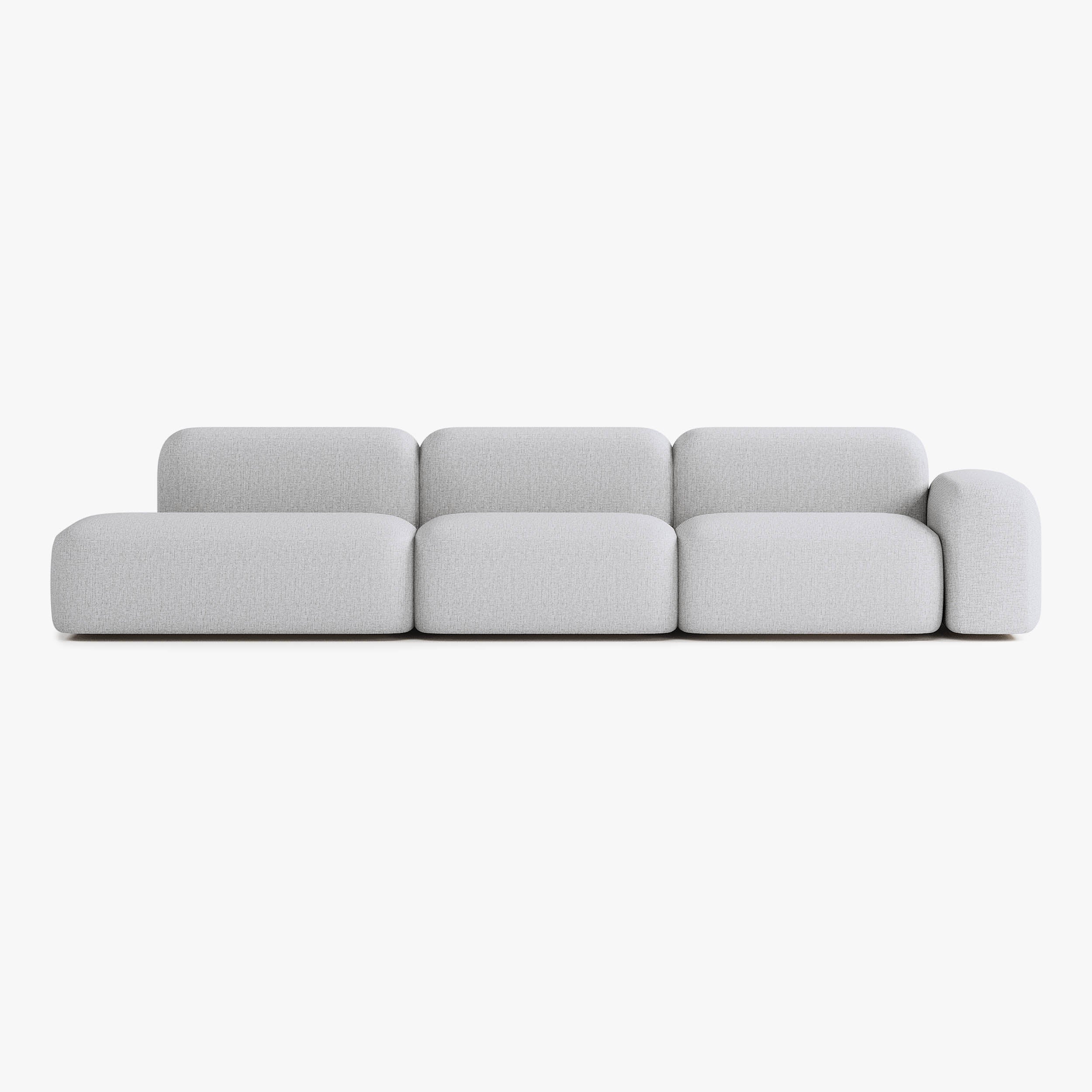 Max Sofa, Composition A17, Right Armrest, Upholstery S1