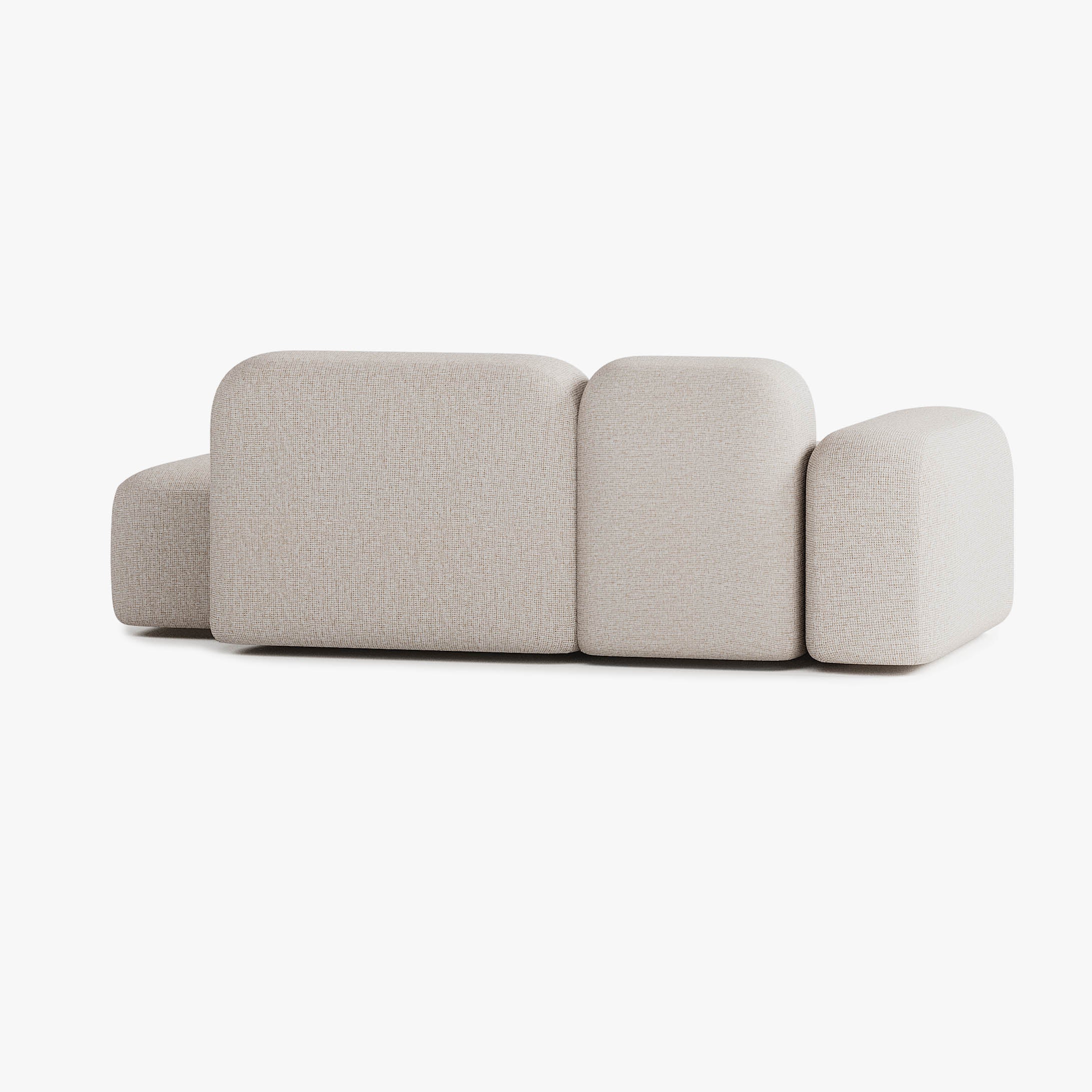 Max Sofa, Composition A18, 2 Seats, Left Chaise, Upholstery S12