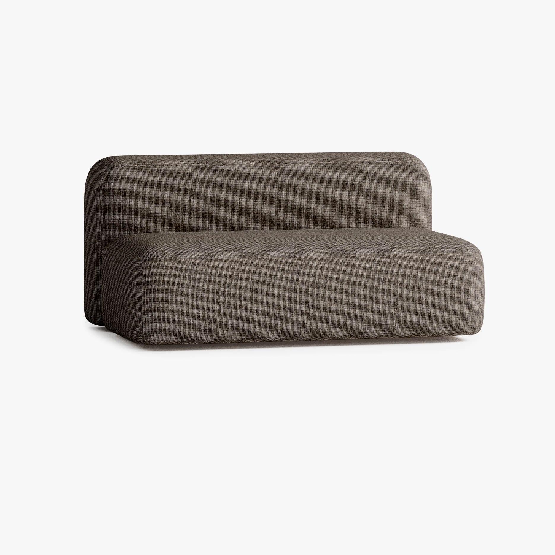 Max Sofa, Composition A1, 2 Seats, Upholstery S10