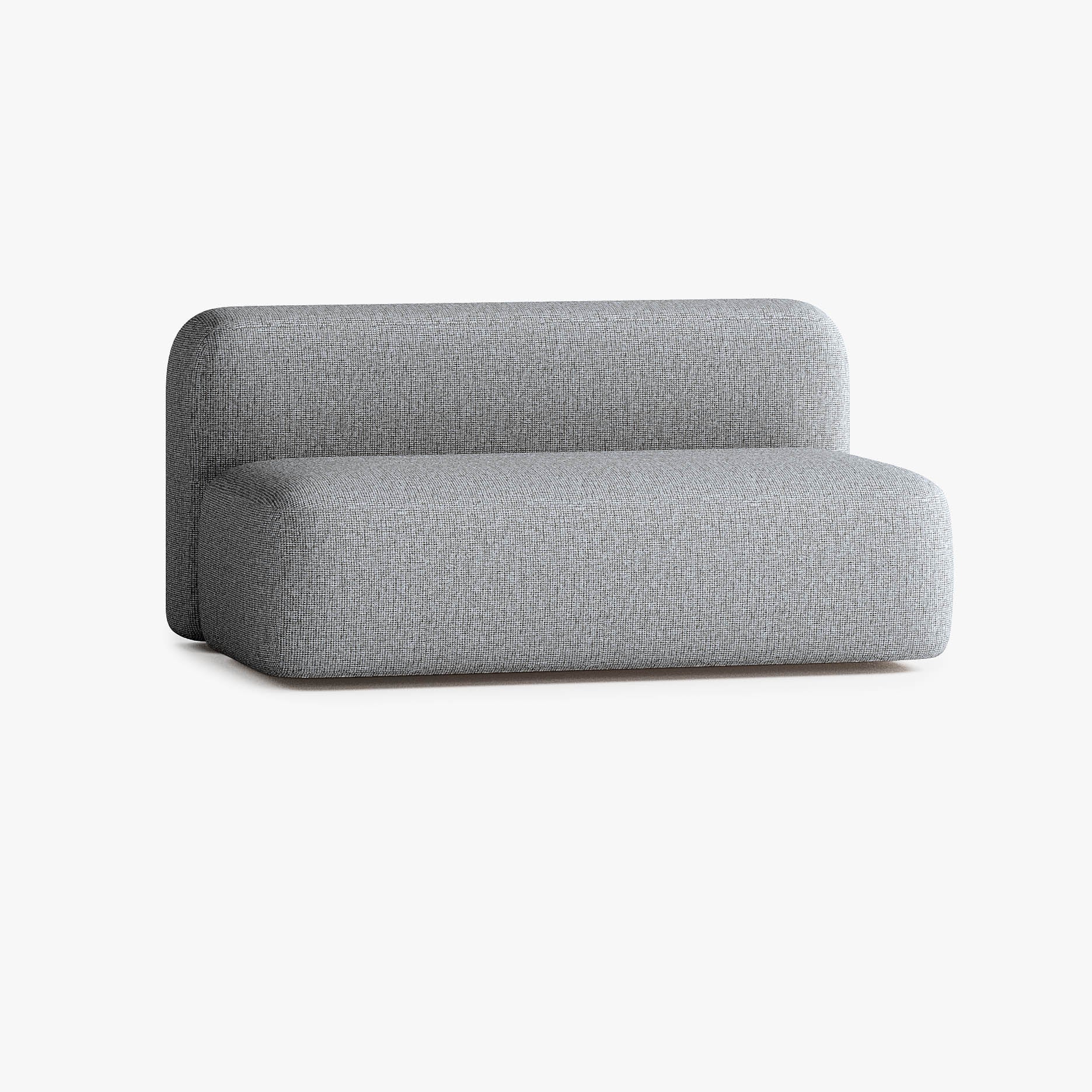 Max Sofa, Composition A1, 2 Seats, Upholstery S13