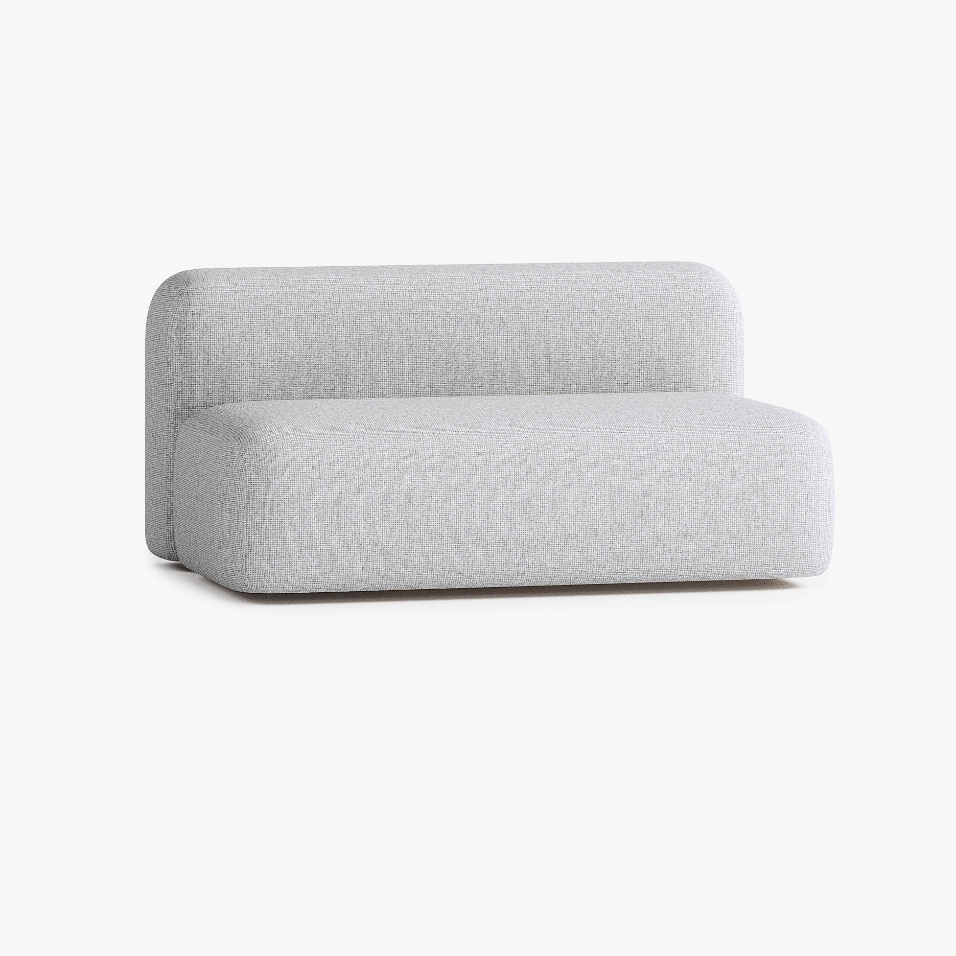 Max Sofa, Composition A1, 2 Seats, Upholstery S1
