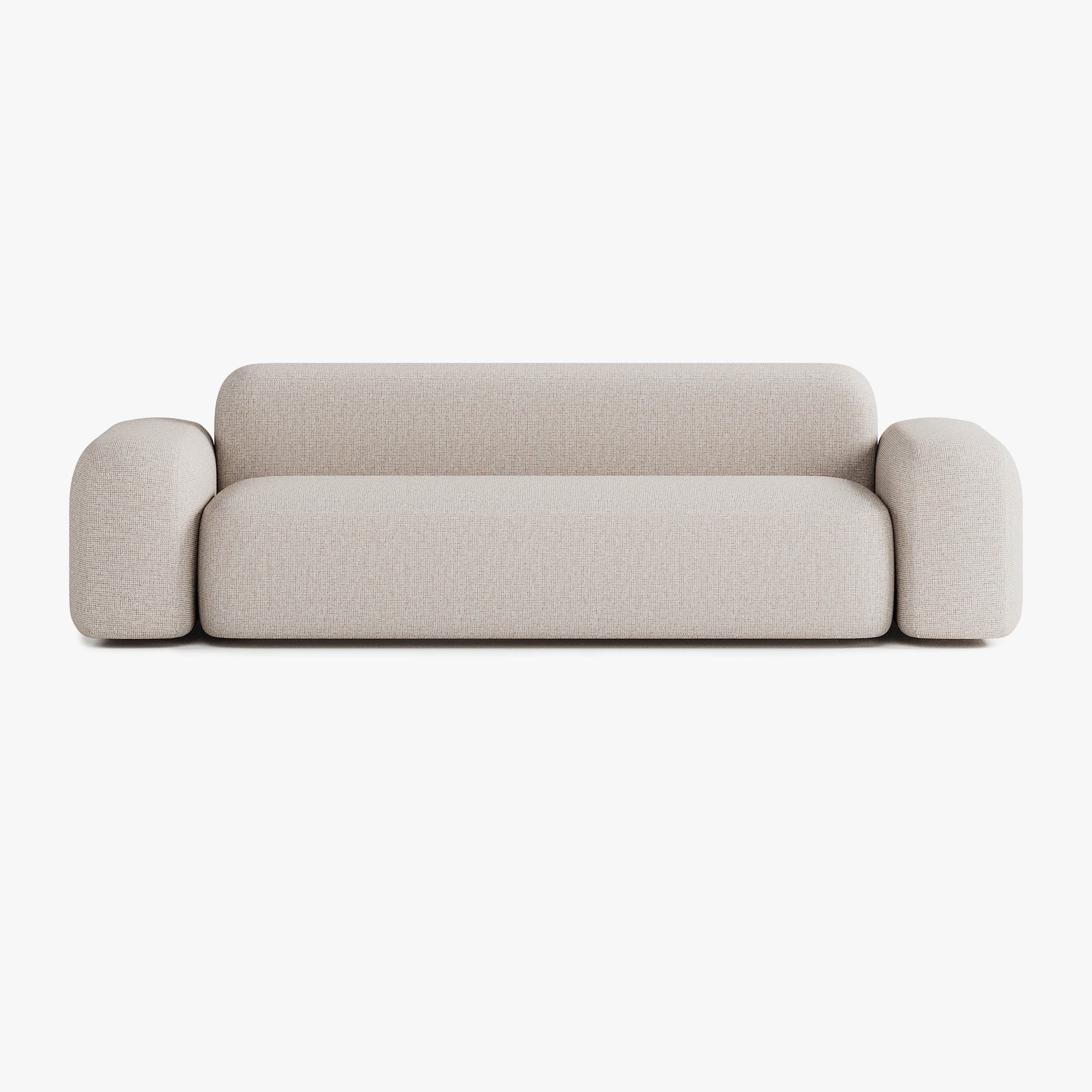 Max Sofa, Composition A3, 3 Seats, Upholstery S12