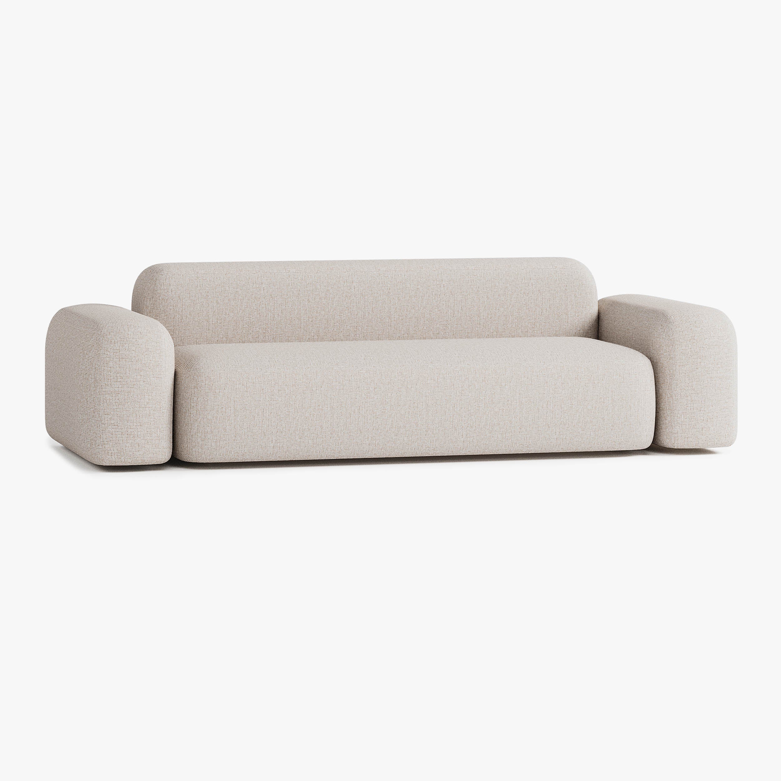 Max Sofa, Composition A3, 3 Seats, Upholstery S12