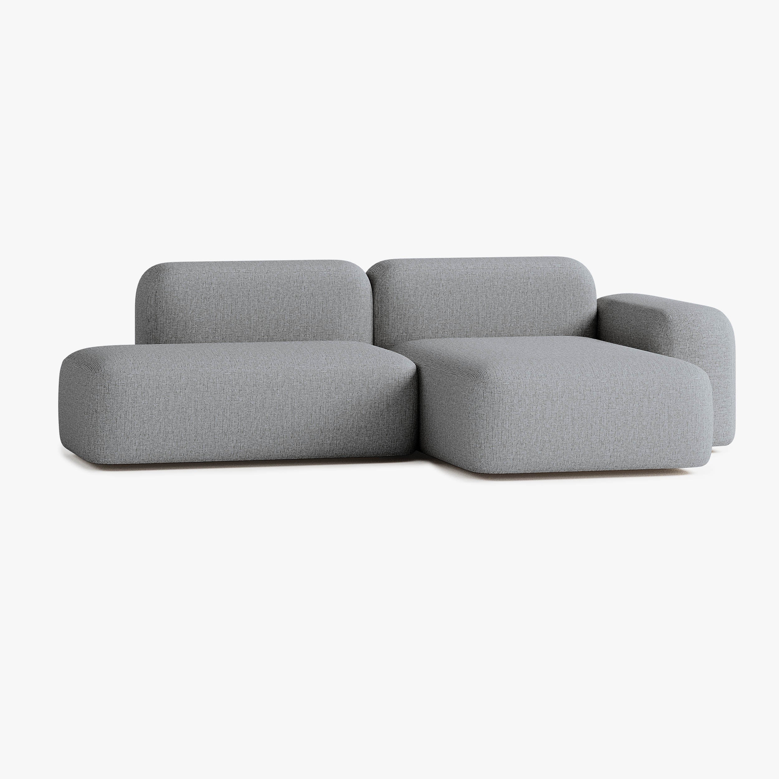 Max Sofa, Composition A8, Right Chaise, Upholstery S13