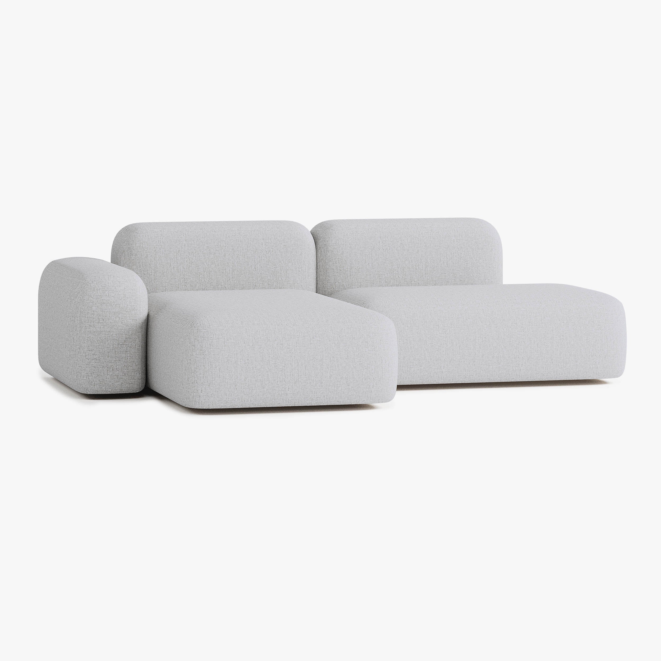Max Sofa, Composition A8, Left Chaise, Upholstery S1
