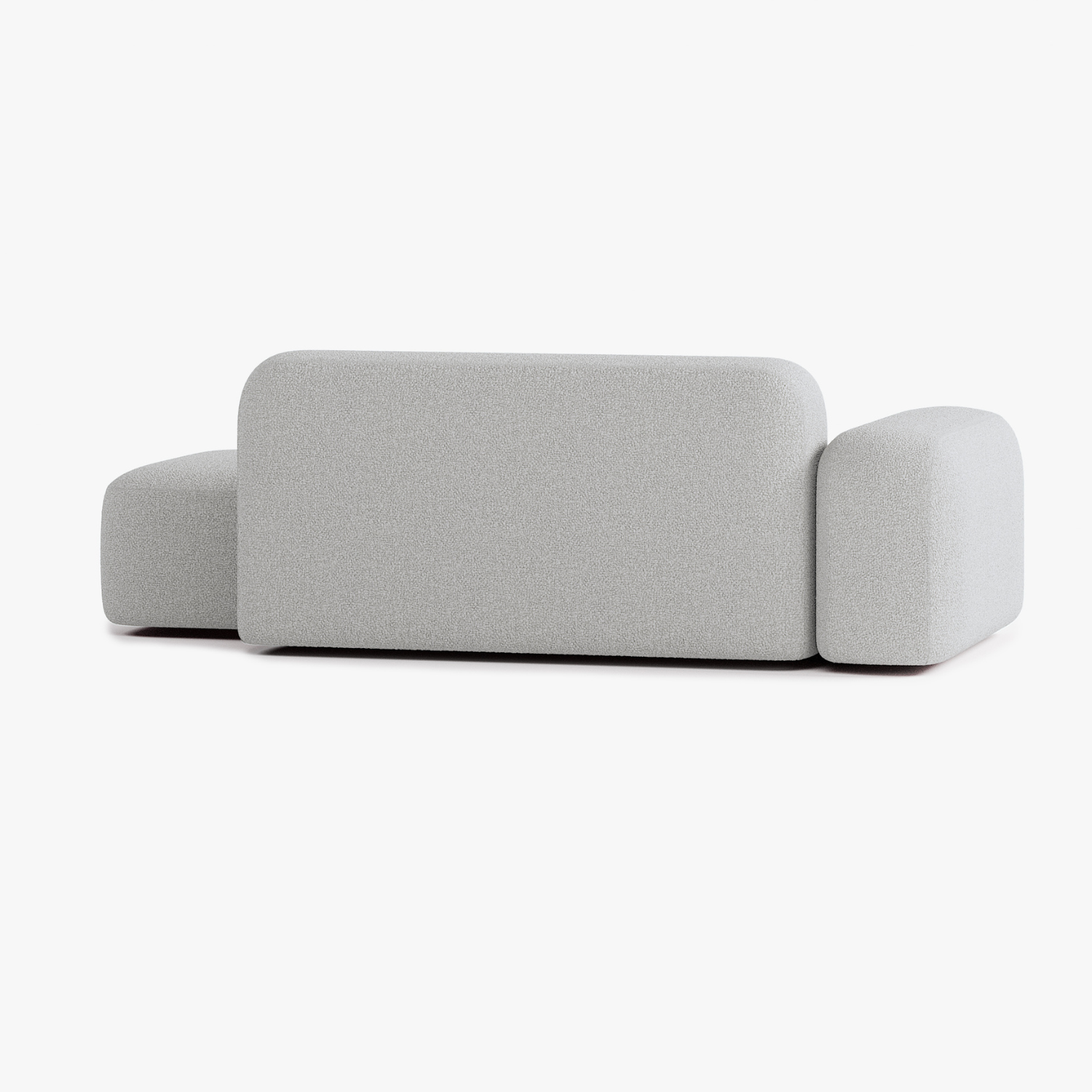 Max Sofa, Composition A12, 3 Seats, Left Armrest, Upholstery E7